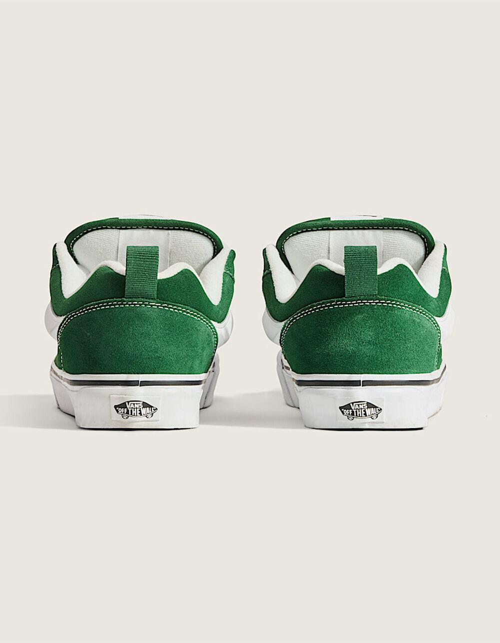 VANS Knu Skool Shoes - KELLY/WHITE Product Image