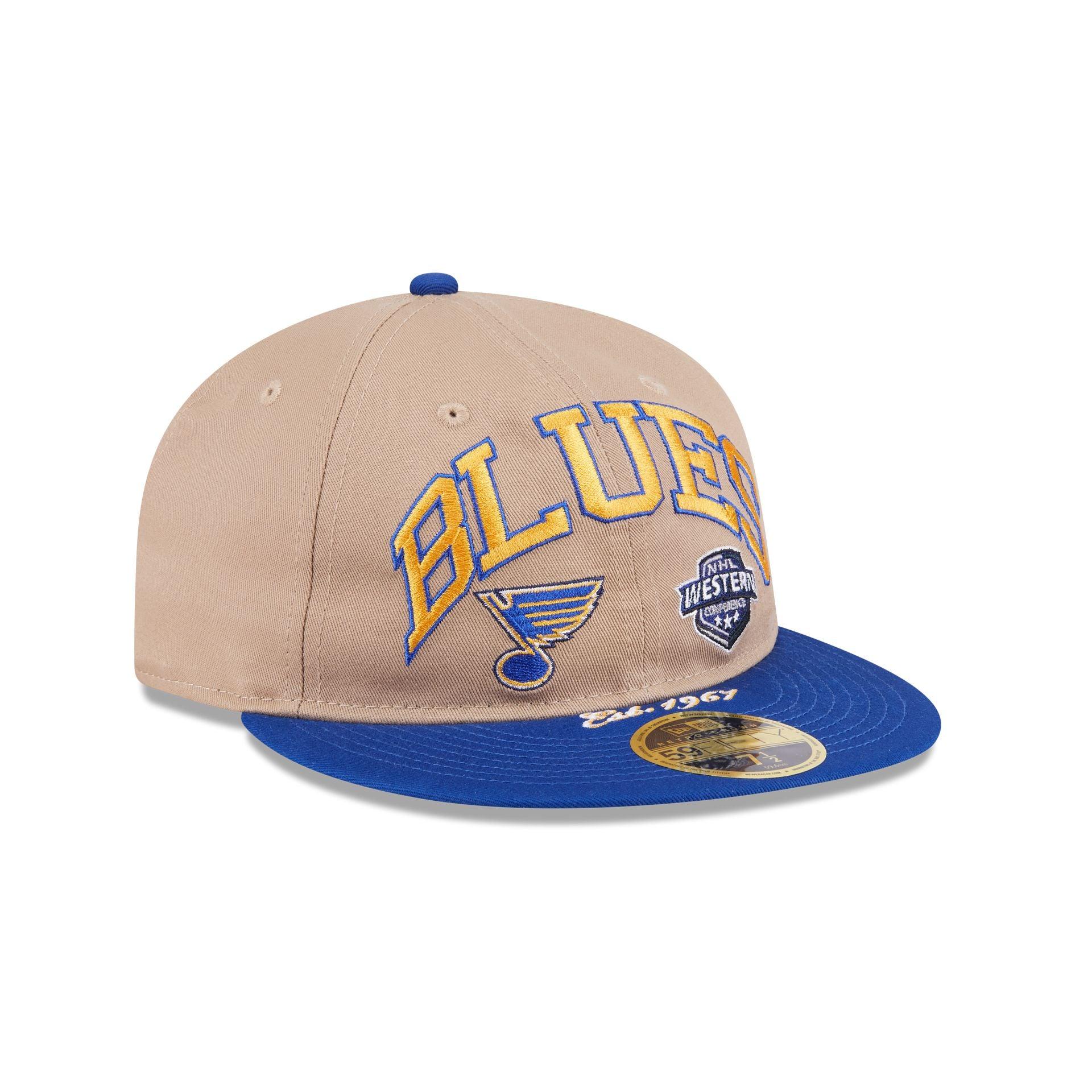 St. Louis Blues Camel Retro Crown 59FIFTY Fitted Hat Male Product Image