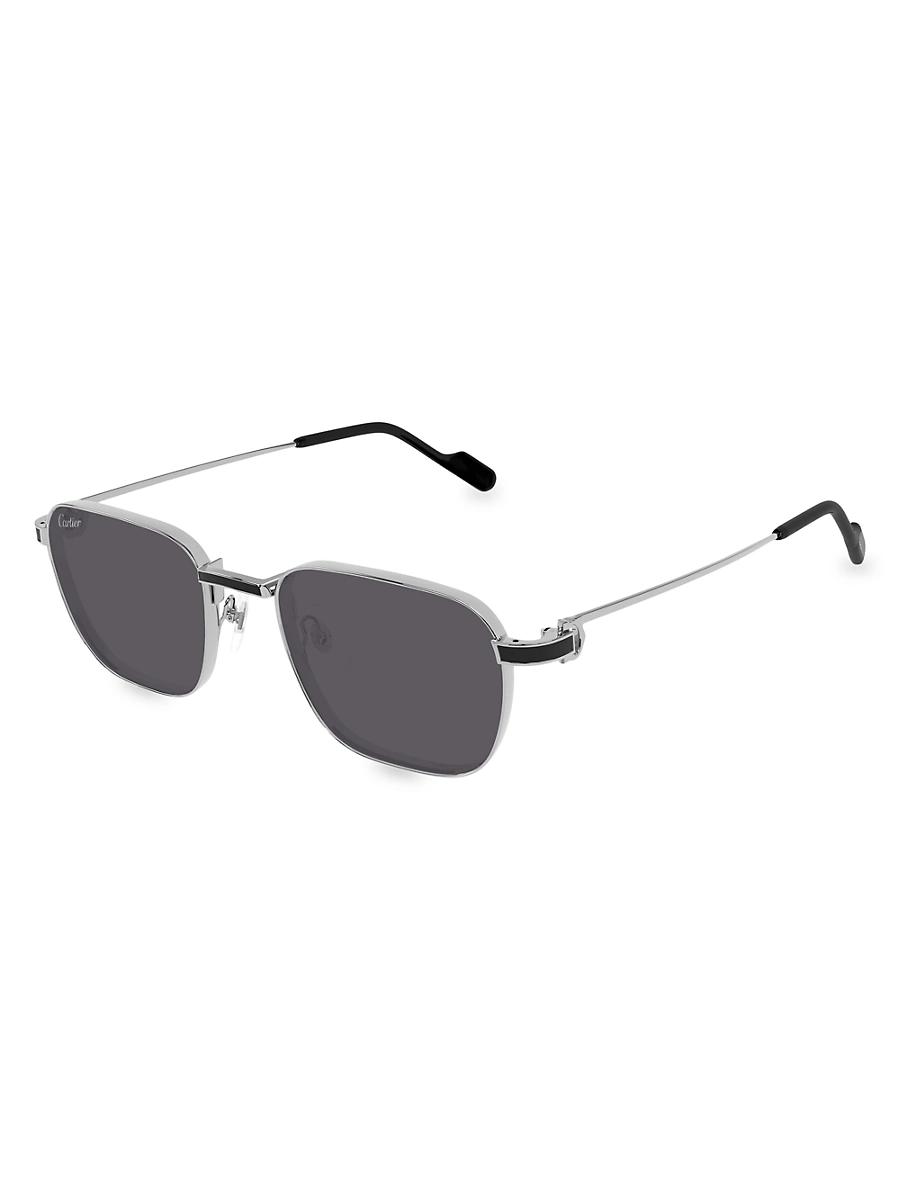 Mens Santos Evolution Premire de Cartier 56MM Square Sunglasses Product Image