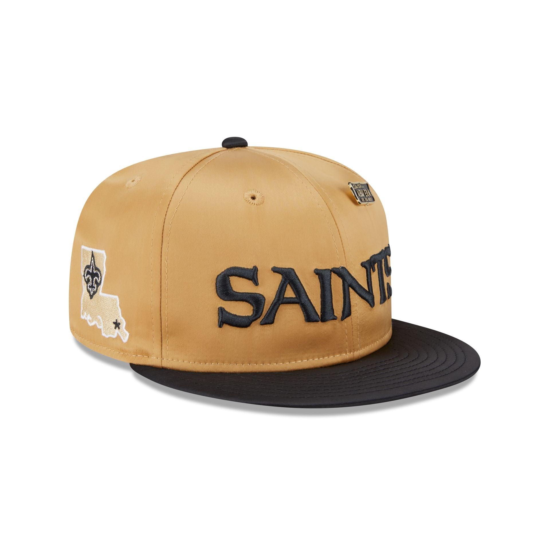 New Orleans Saints Spring Satin 59FIFTY Fitted Hat Male Product Image