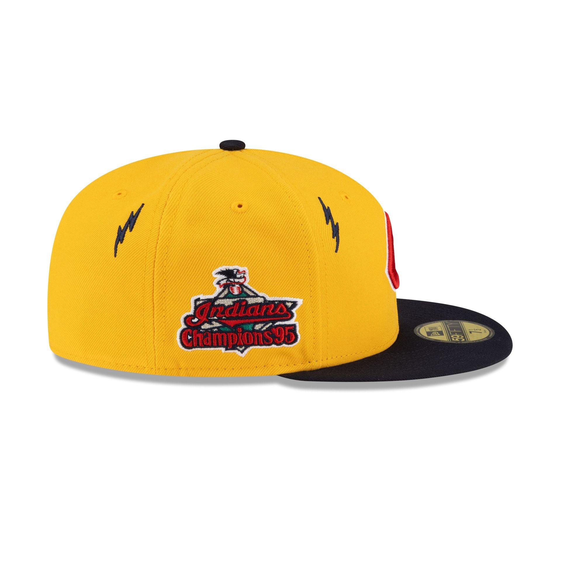 Diet Starts Monday x Cleveland Guardians Lightening Bolts 59FIFTY Fitted Hat Male Product Image