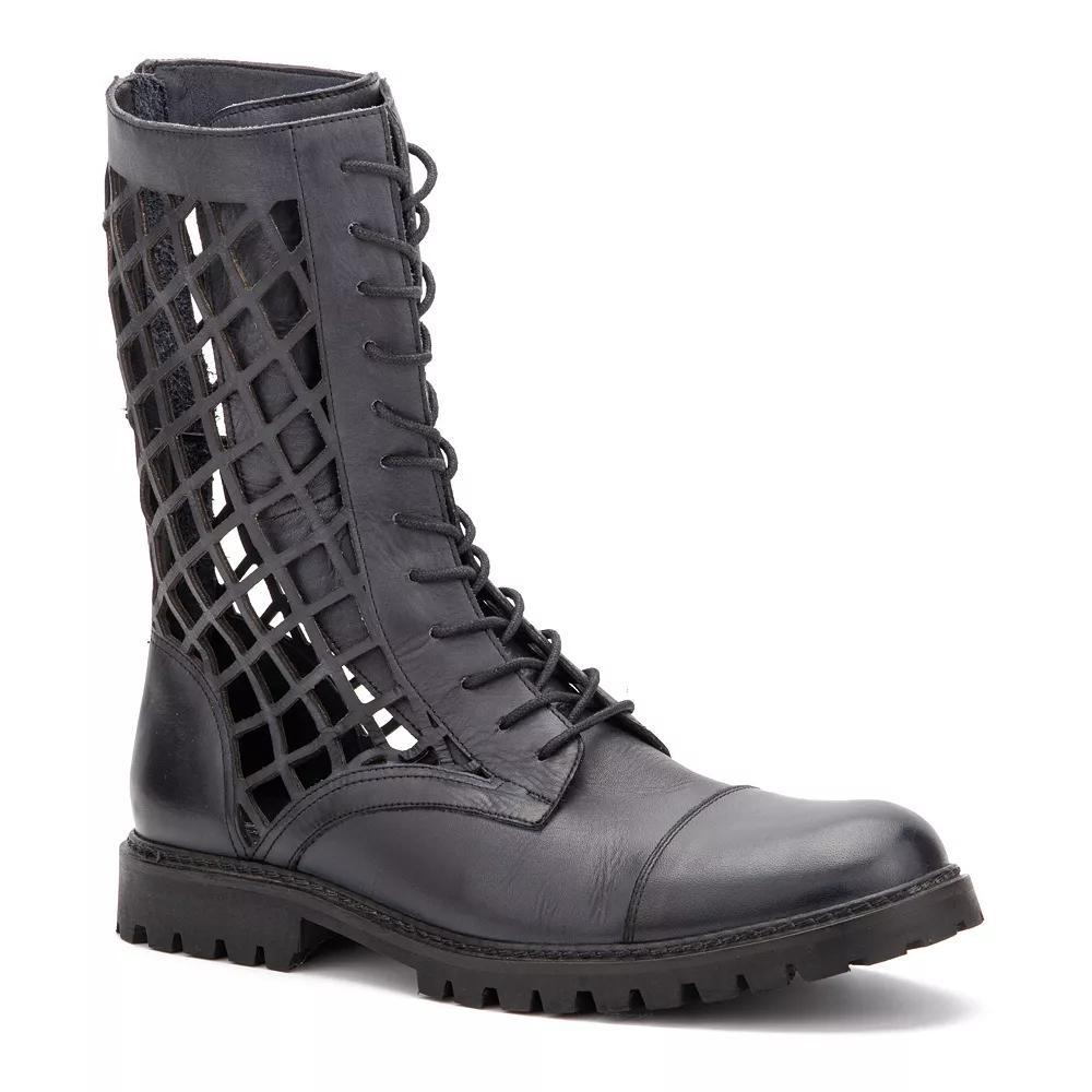 Vintage Foundry Co. Windsor Women's Leather Combat Boots,  Product Image