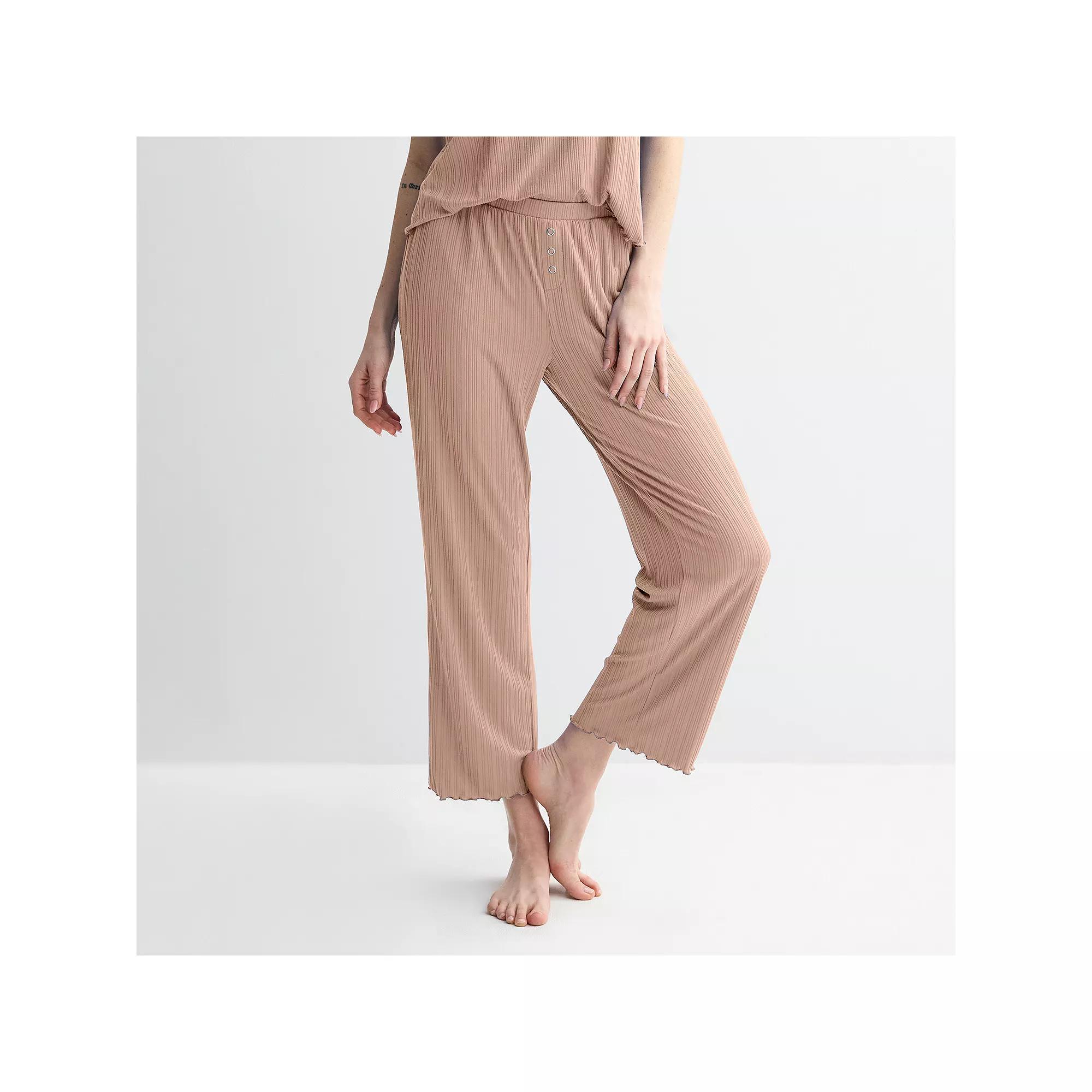 Women's Sonoma Goods For Life® Elevated Rib Pajama Pants,  Product Image
