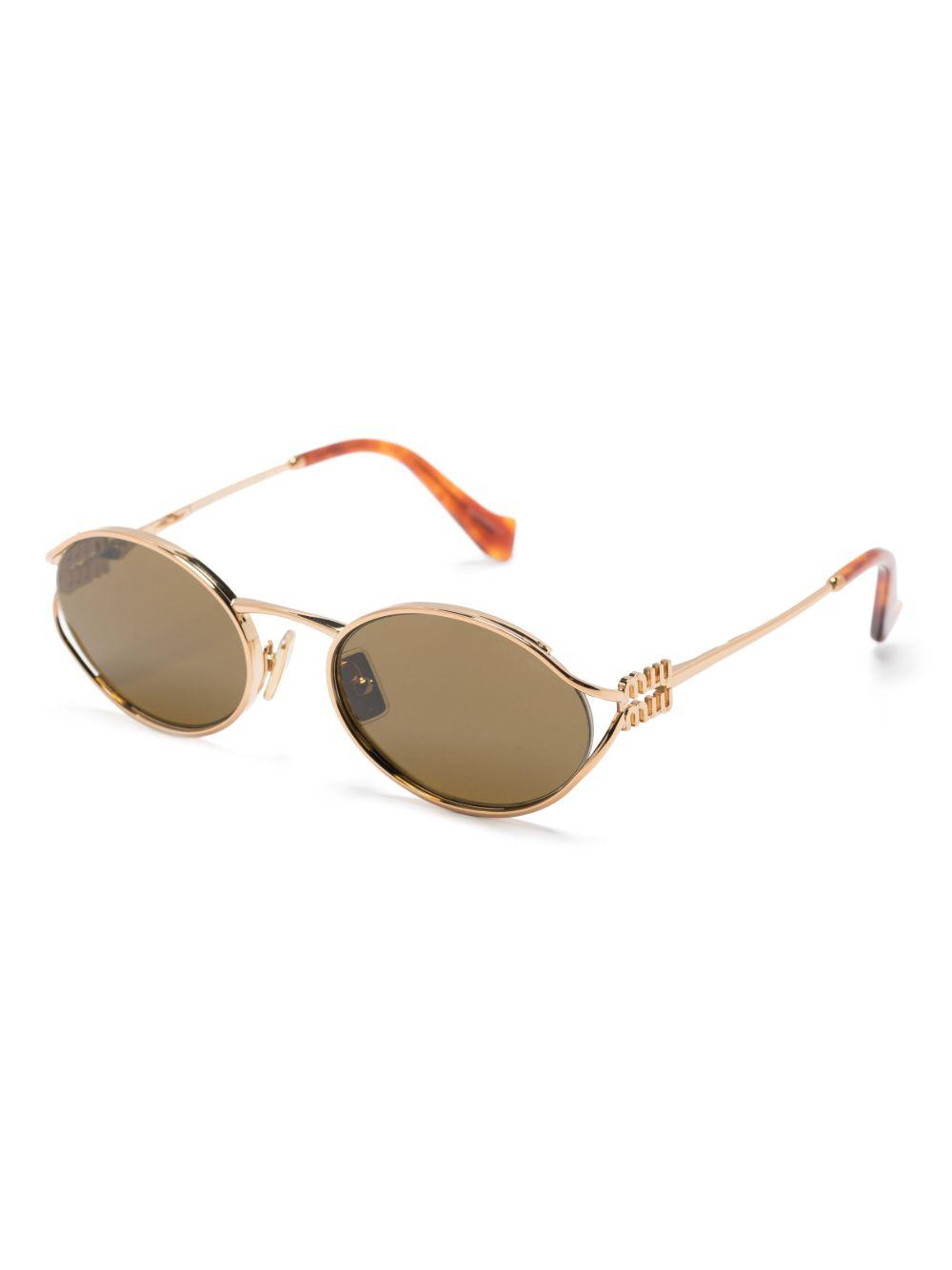 Logo round-frame sunglasses Product Image
