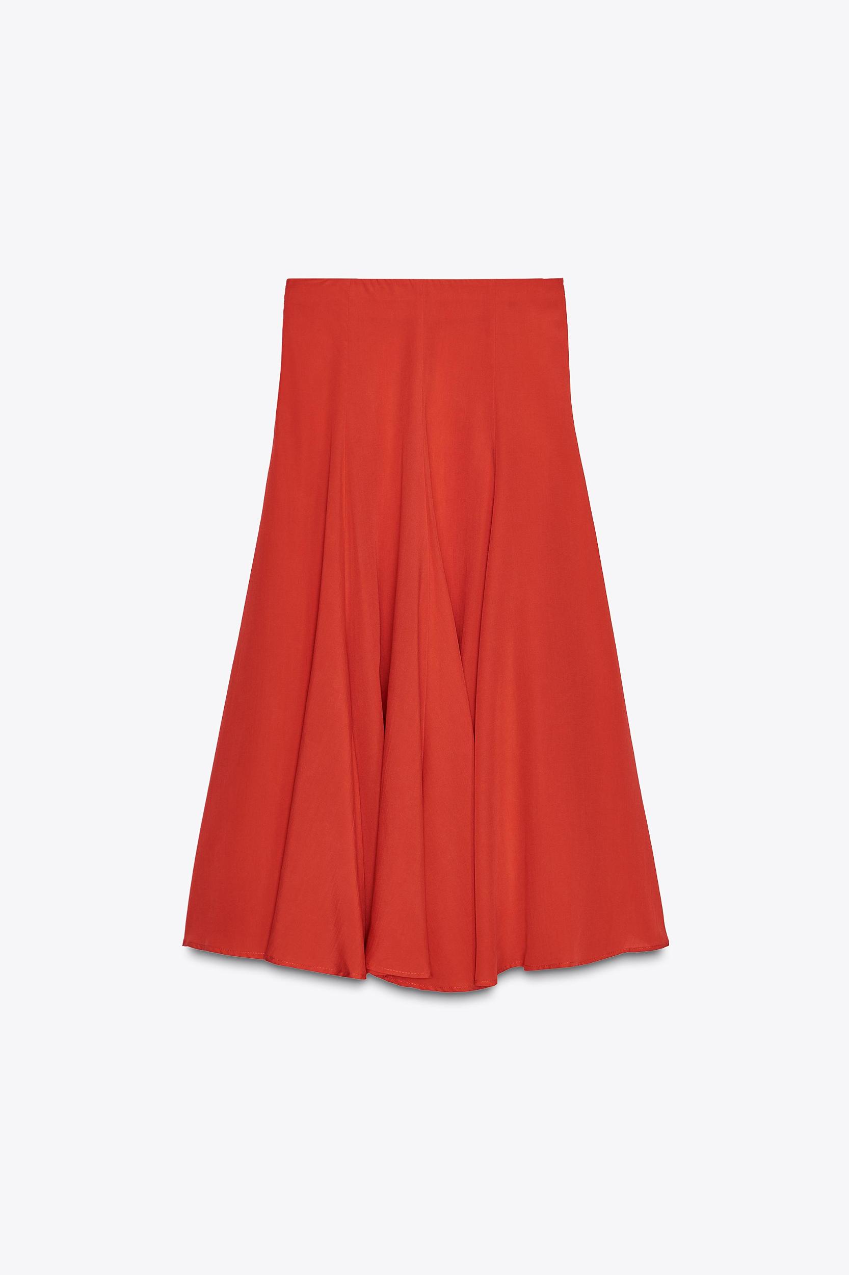 FLARED LONG SKIRT Product Image