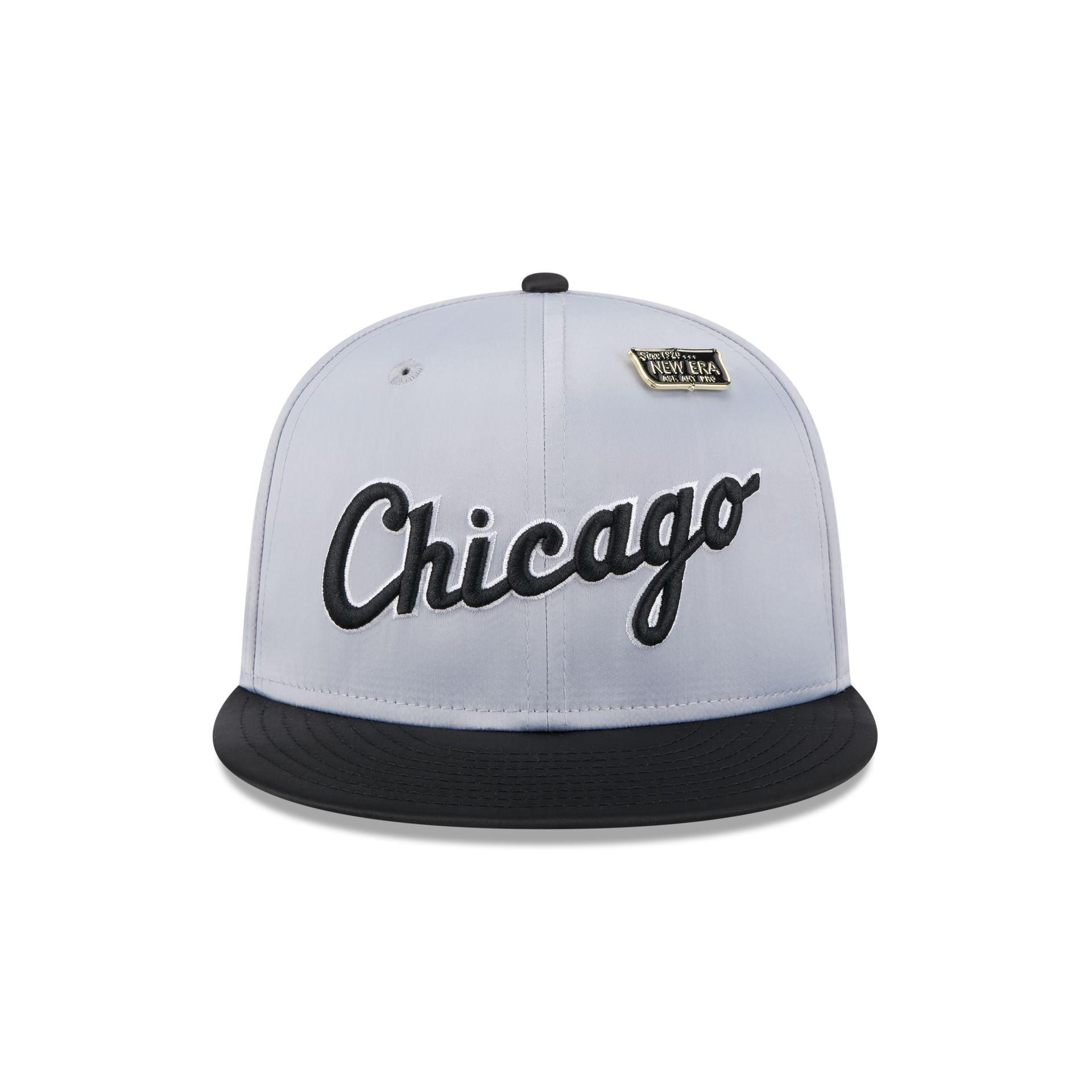 Chicago White Sox Spring Satin 59FIFTY Fitted Hat Male Product Image