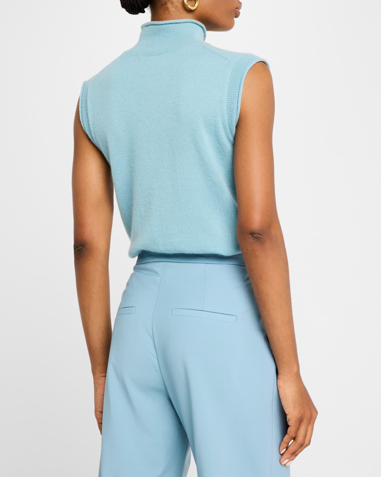 Mahalia Sleeveless Cashmere Pullover Product Image