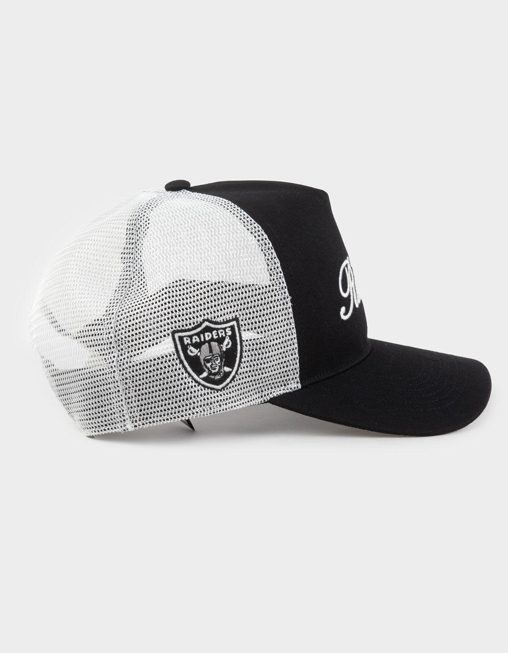 47 BRAND Las Vegas Raiders Foundational '47 Hitch Trucker Hat - BLACK/WHITE Product Image