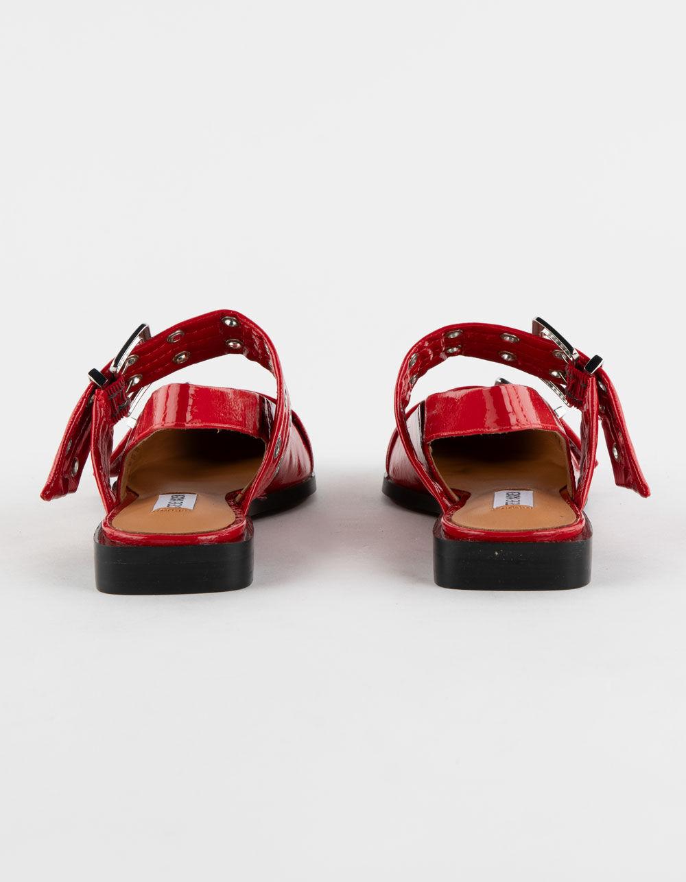STEVE MADDEN Graya Womens Slingback Flats - RED Product Image