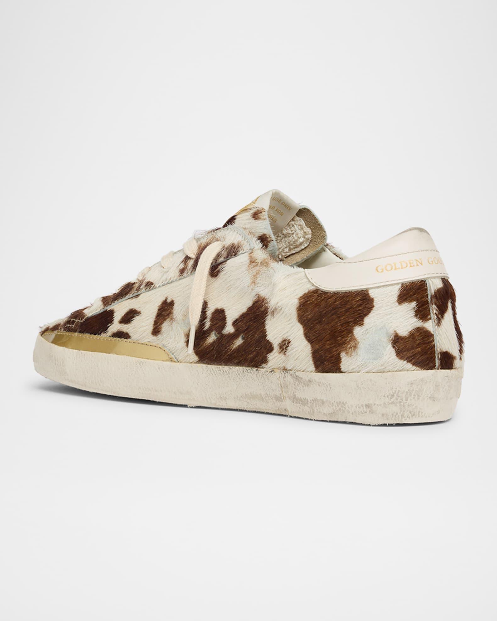 Superstar Cow Horsy Low-Top Sneakers Product Image