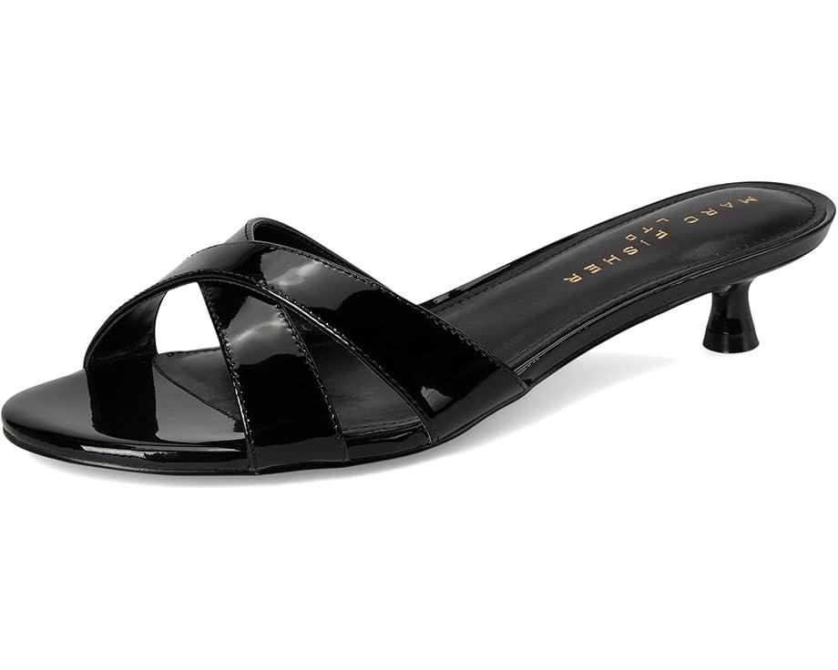 Carolina Patent Leather Kitten Heel Sandals Product Image