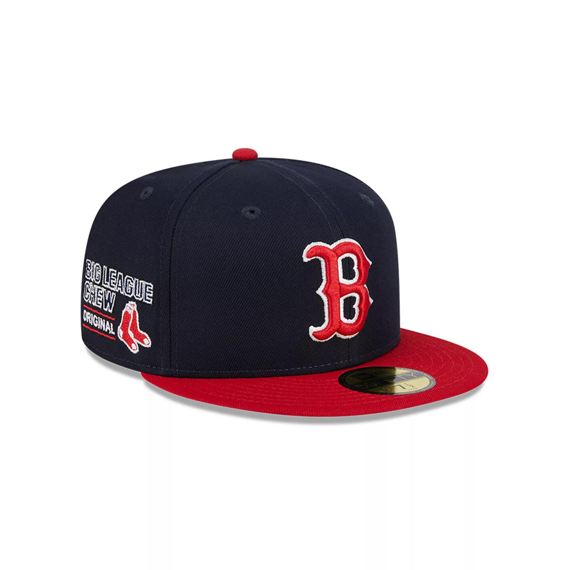 Men's New Era Navy Boston Red Sox Big League Chew Team 59FIFTY Fitted Hat,  Product Image