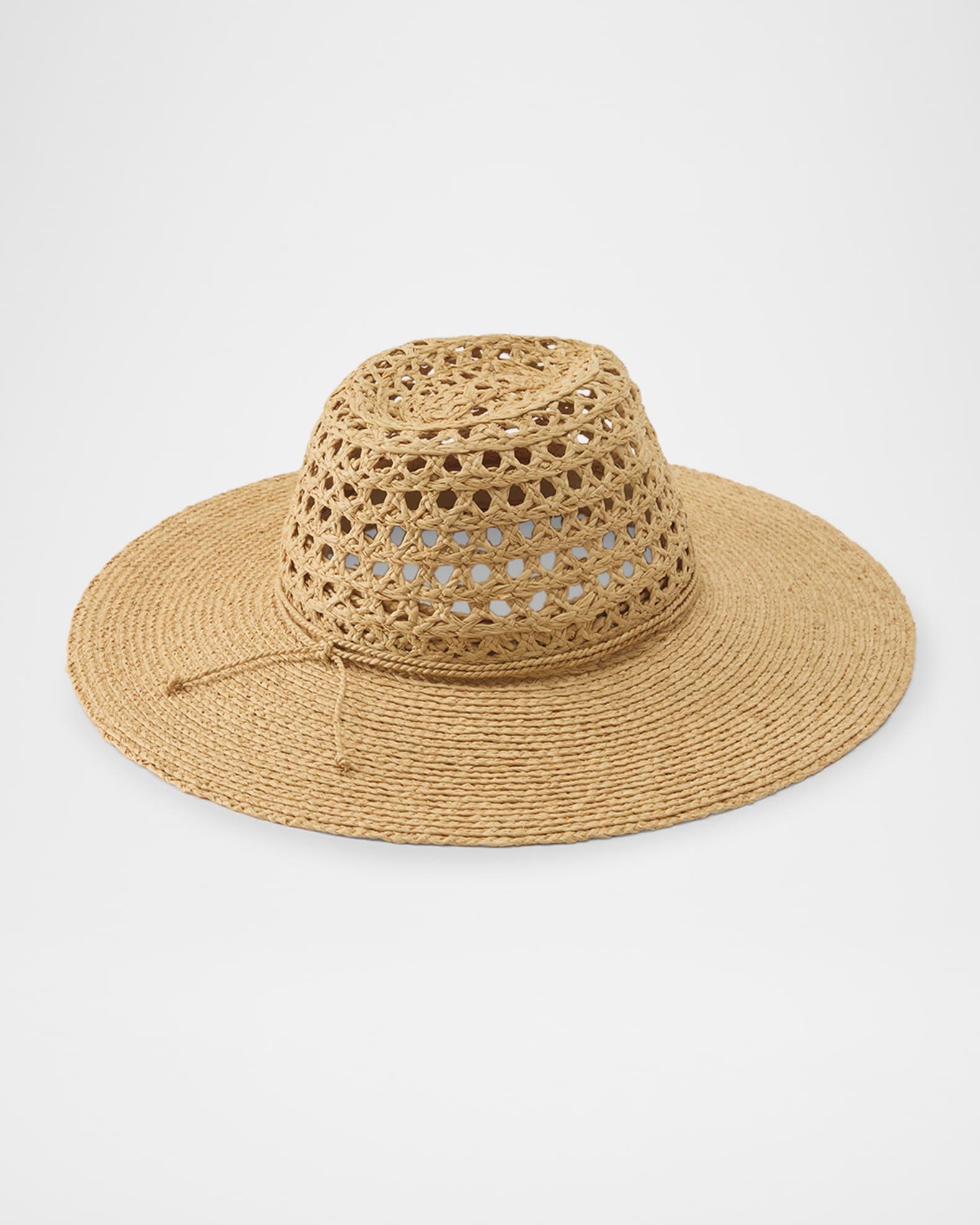Kendra Raffia Lace Fedora Product Image
