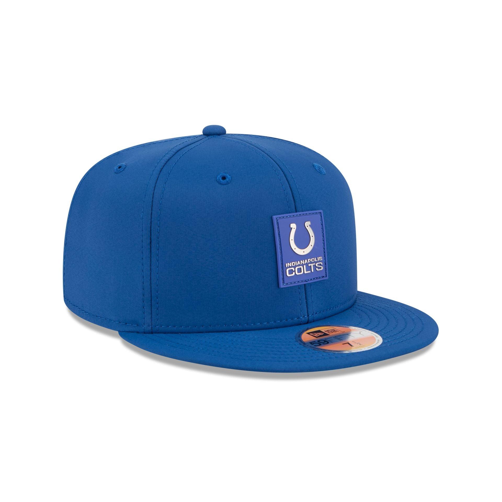Indianapolis Colts 2025 Sideline Hot Weather 59FIFTY Fitted Hat Male Product Image