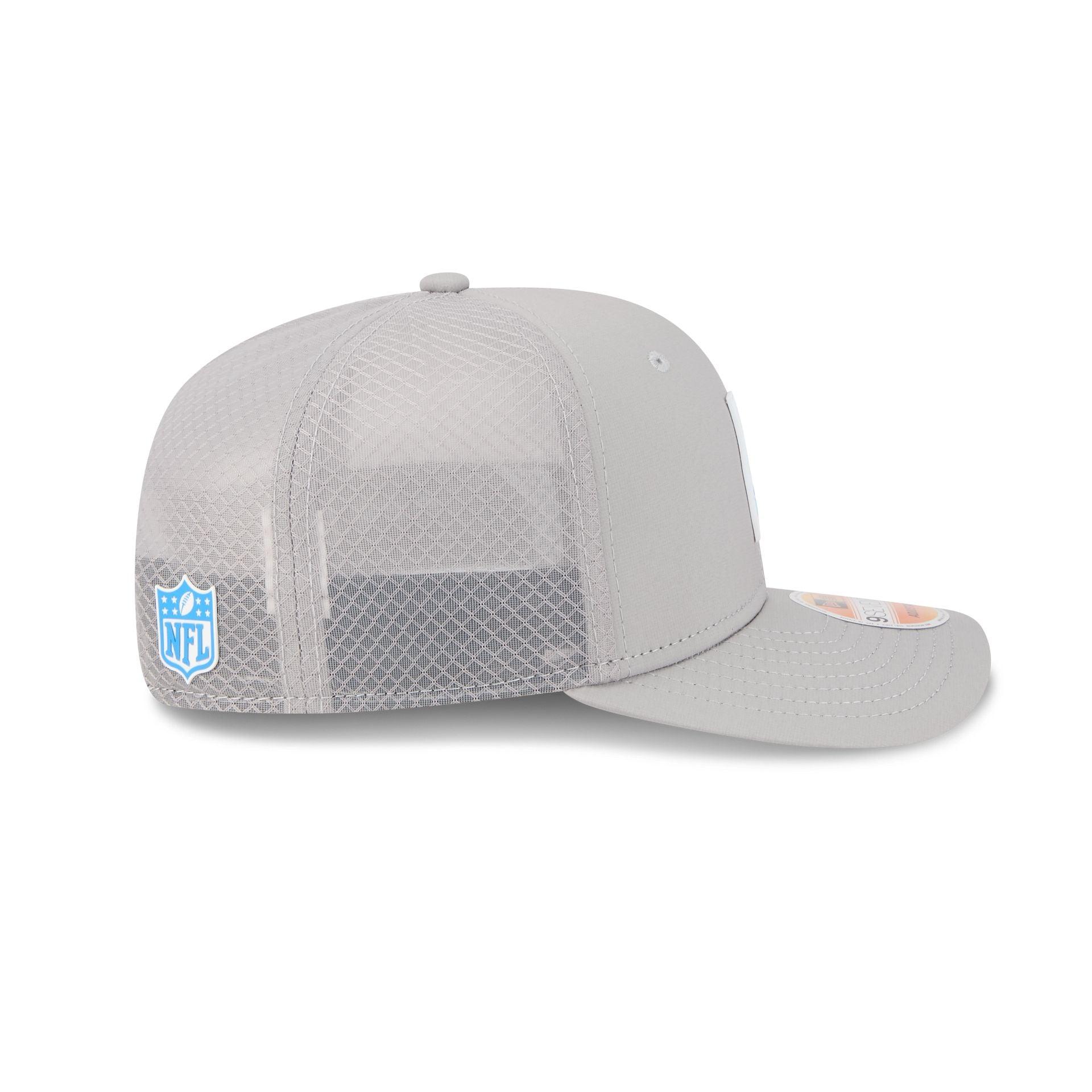 Atlanta Falcons 2025 Sideline Hot Weather Gray 9SEVENTY Trucker Hat Male Product Image