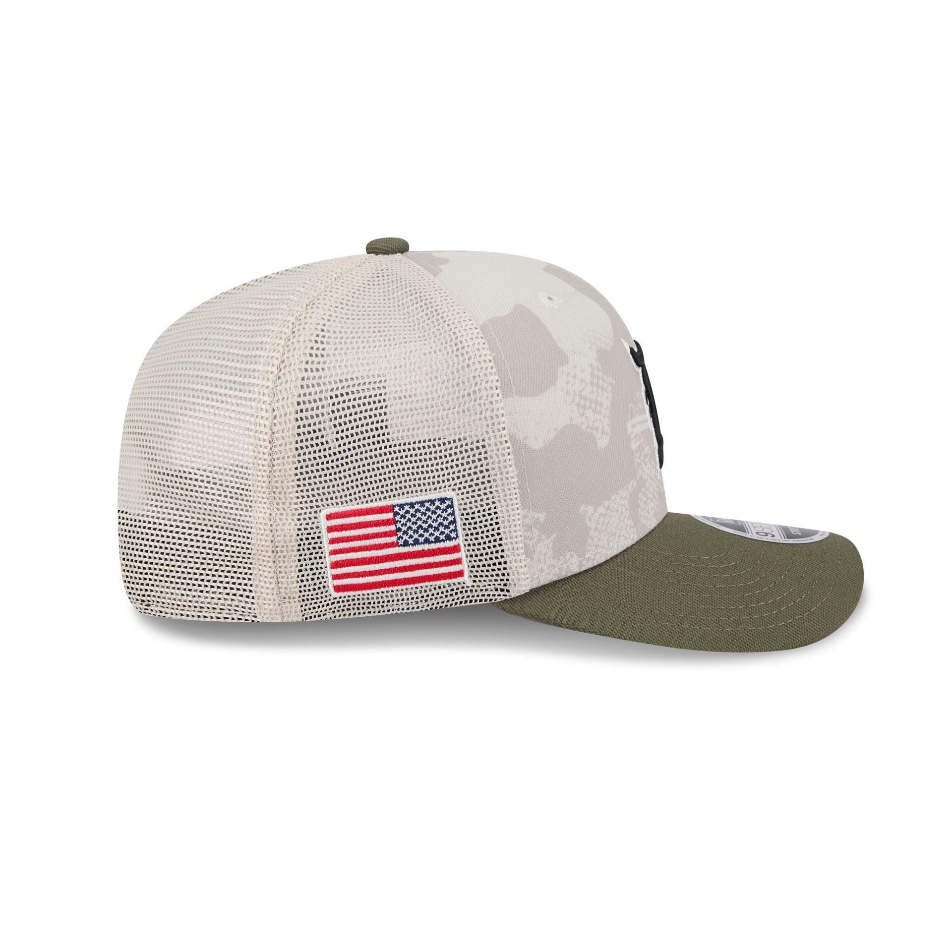 Detroit Tigers Armed Forces Day 2025 9SEVENTY Trucker Hat Male Product Image