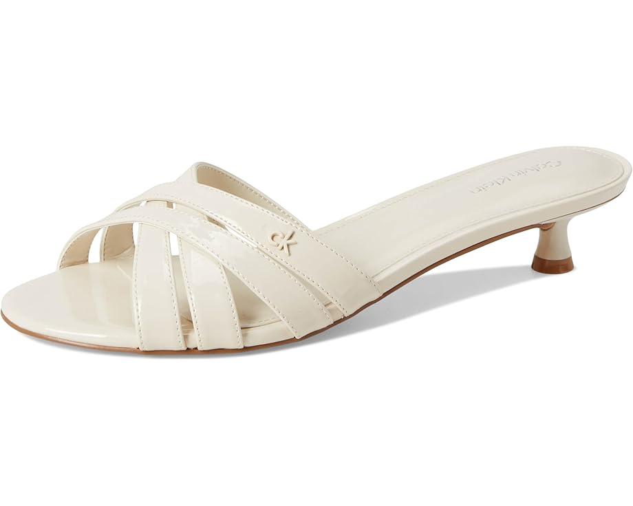 Carolina Patent Leather Kitten Heel Sandals Product Image