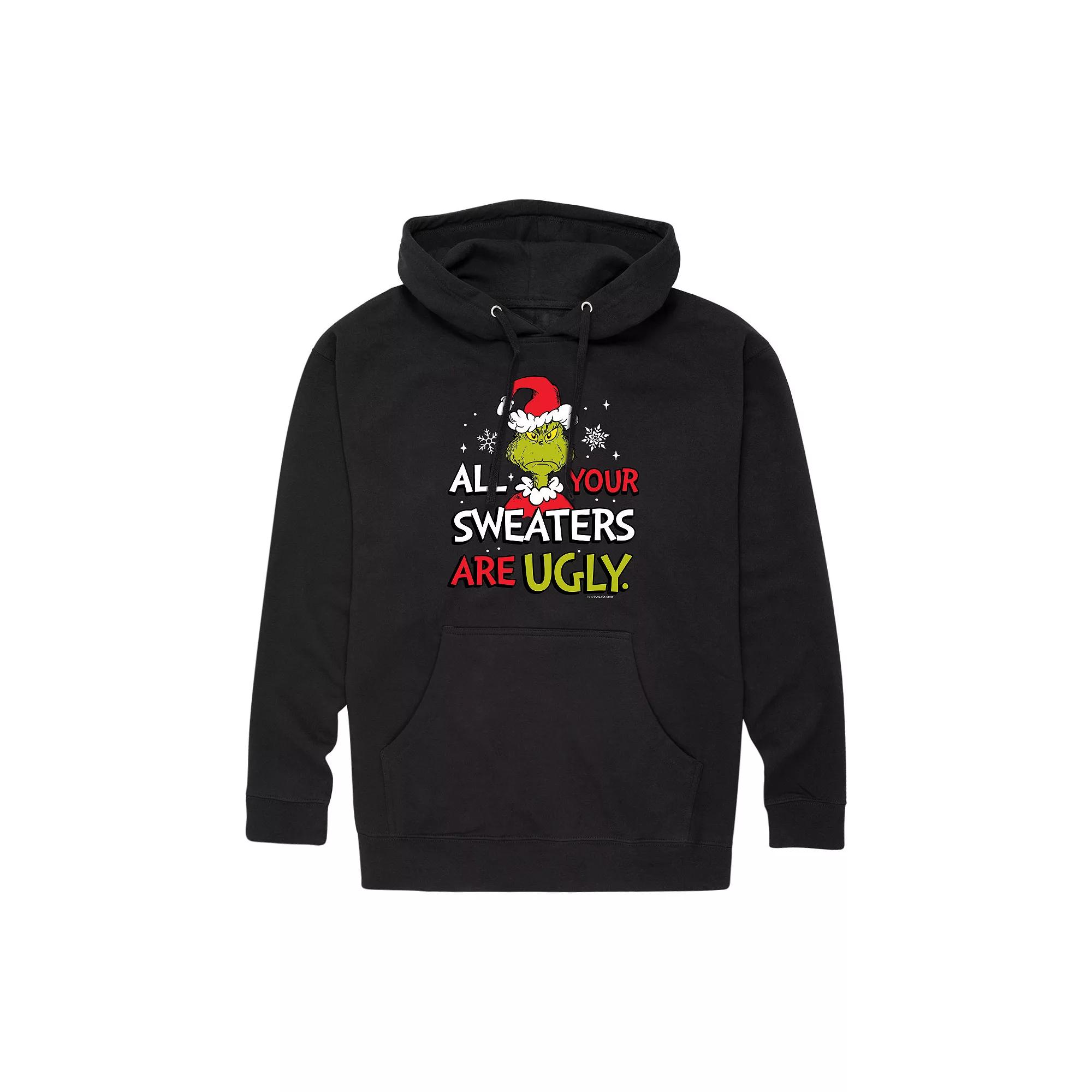 Men's Dr. Seuss All Your Sweaters Are Ugly Graphic Hoodie,  Product Image