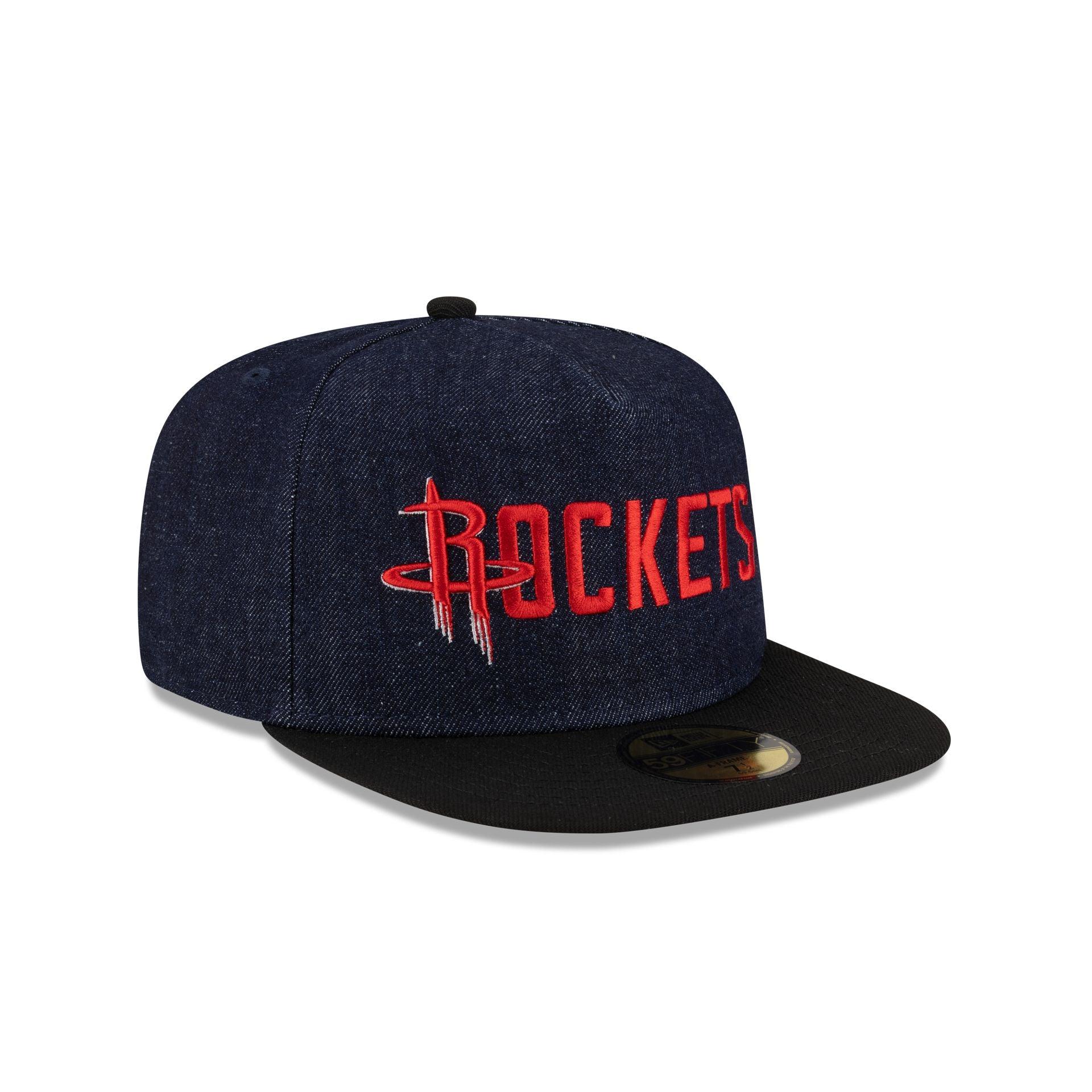 Toronto Raptors Navy Denim 59FIFTY A-Frame Fitted Hat Male Product Image