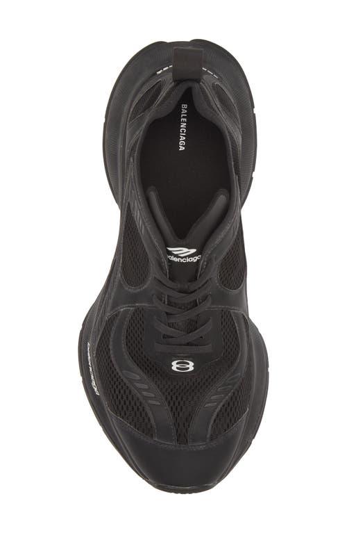 BALENCIAGA Black Mesh And Rubber Circuit Sneakers Product Image