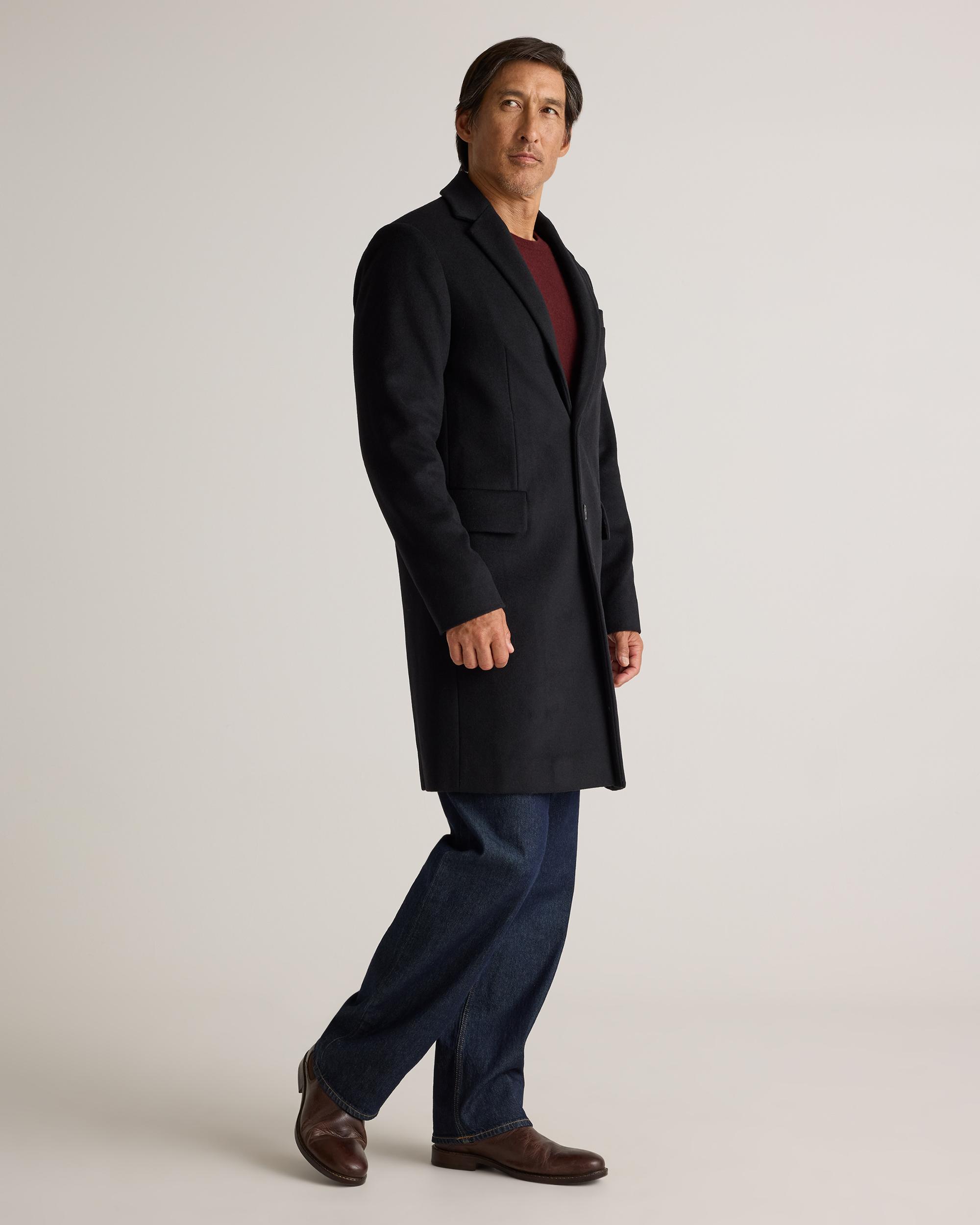 Quince | Men's Italian Wool Overcoat Wool/Nylon Product Image