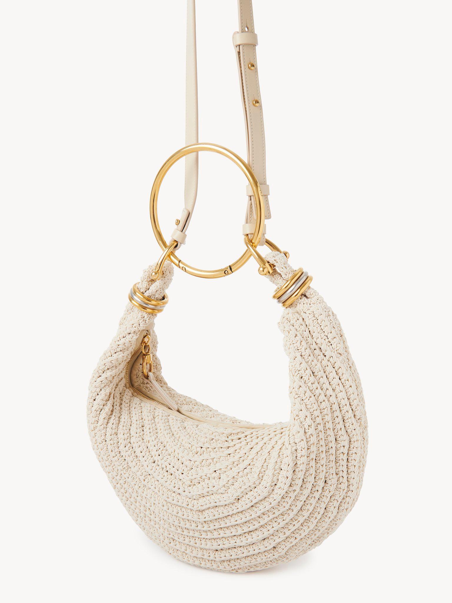 Small Bracelet Hobo bag in crochet Product Image