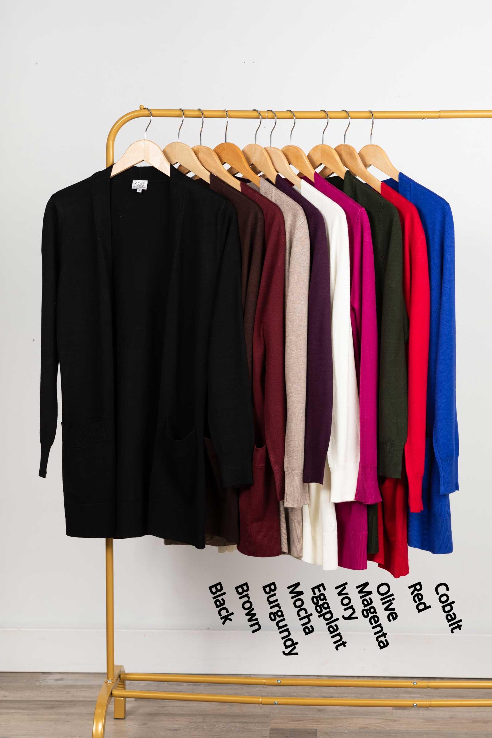 Lightweight Mid Length Cardigan Product Image