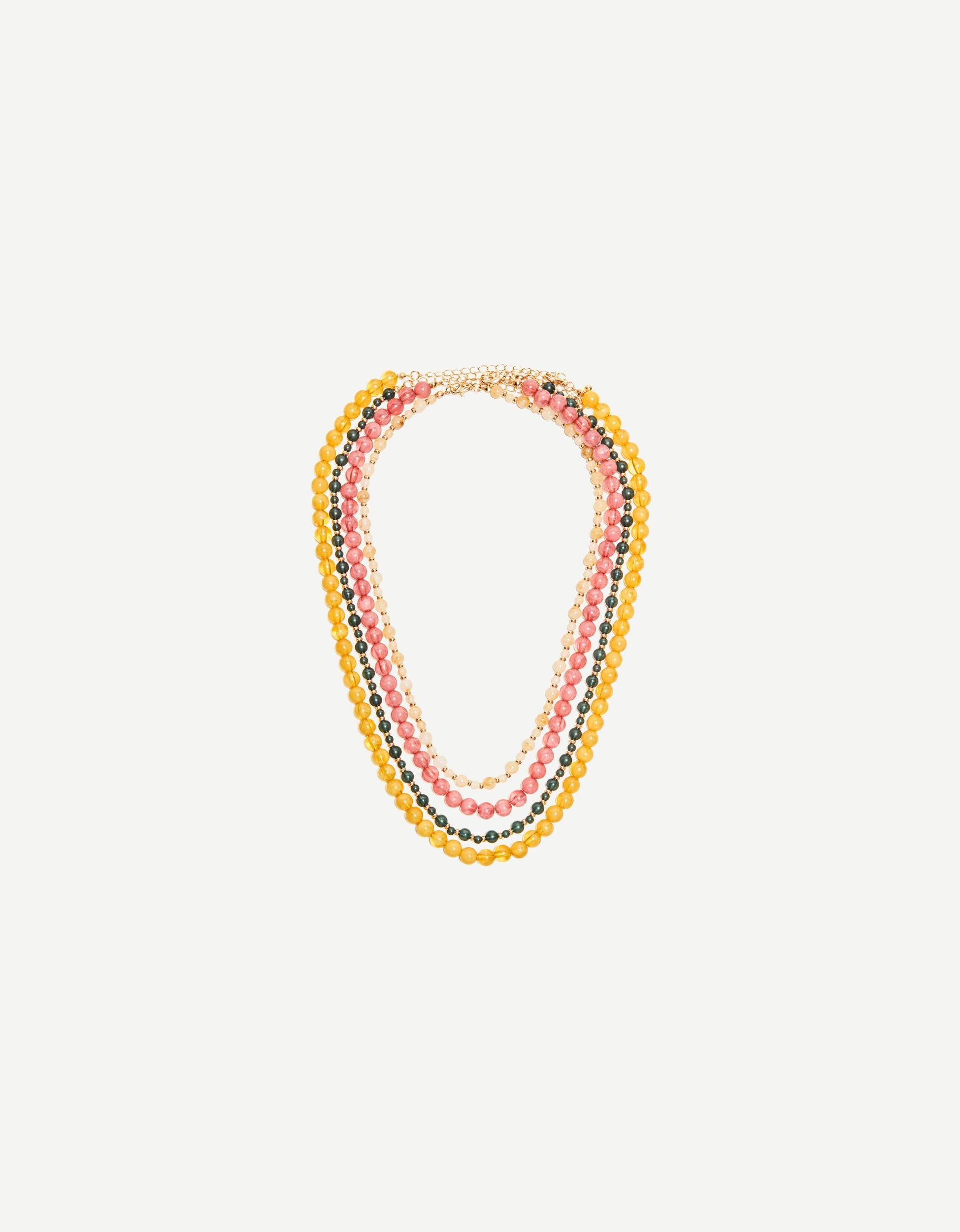 4-pack of necklaces with beads Product Image