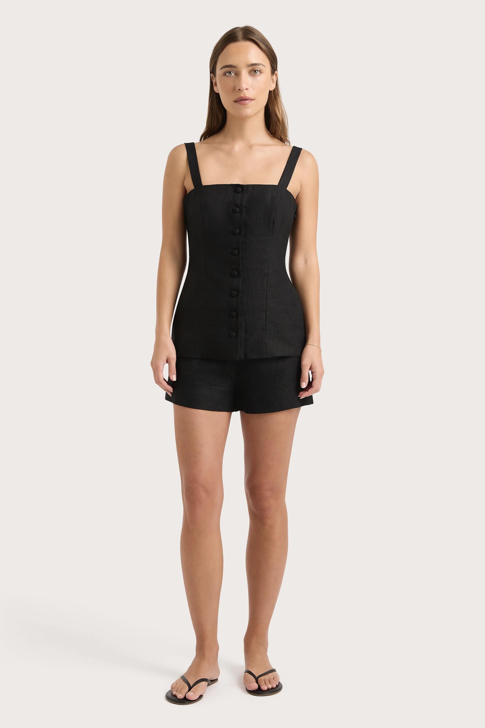 Corbiere Vest Black - Final Sale Product Image