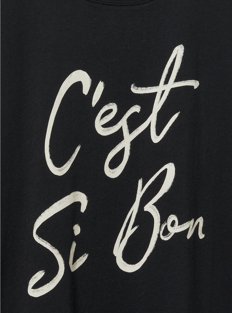 C'est Si Bon Classic Heritage Jersey Crew Tee Product Image