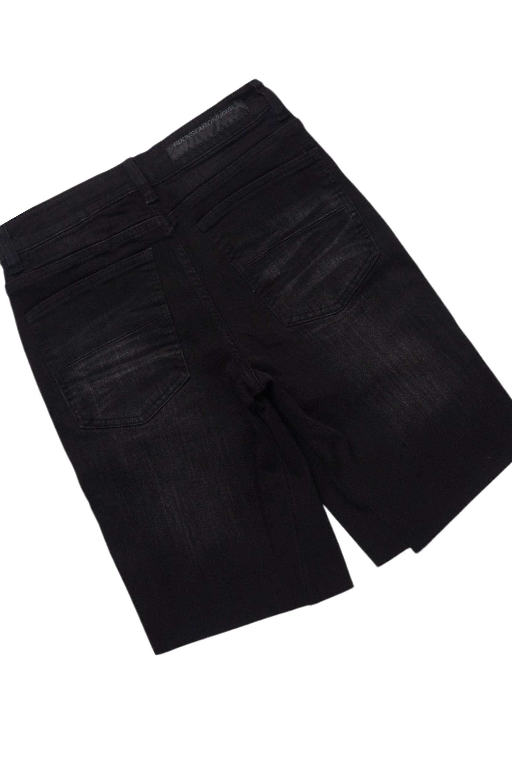 Grill Black/Blue T-Shirt/Denim Short Set Male Product Image