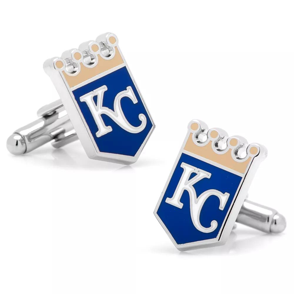 Men's Cuff Links, Inc. Kansas City Royals Rhodium-Plated Cuff Links Product Image