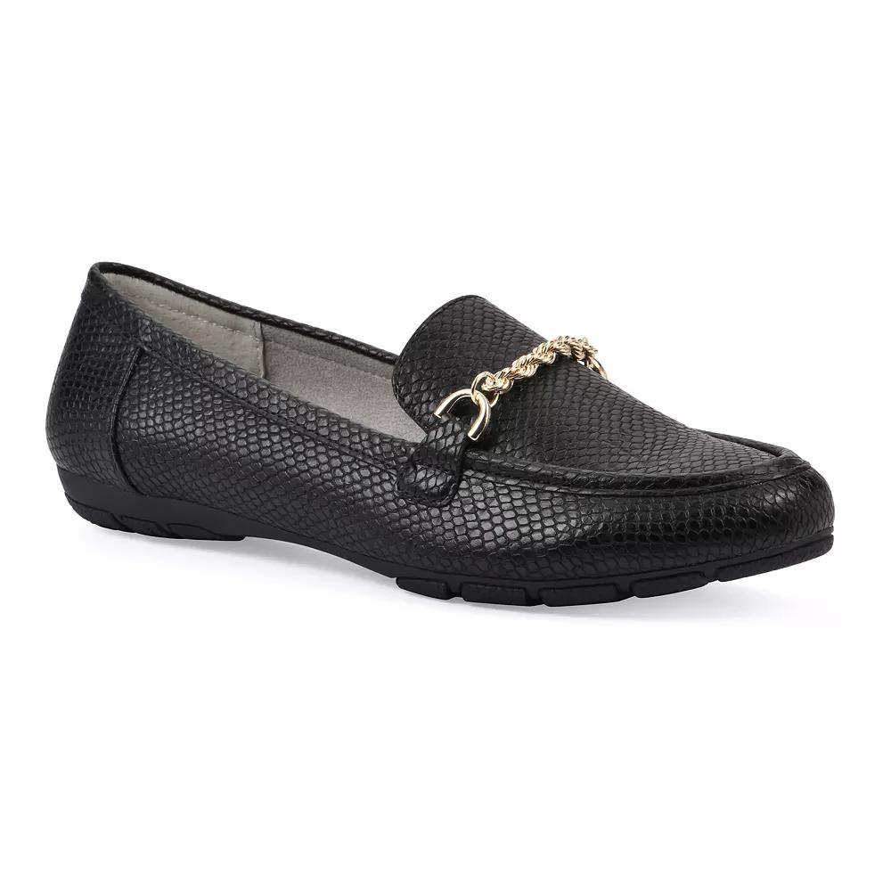 Cliffs by White Mountain Genius Women's Loafers, Size: 8, Black Product Image