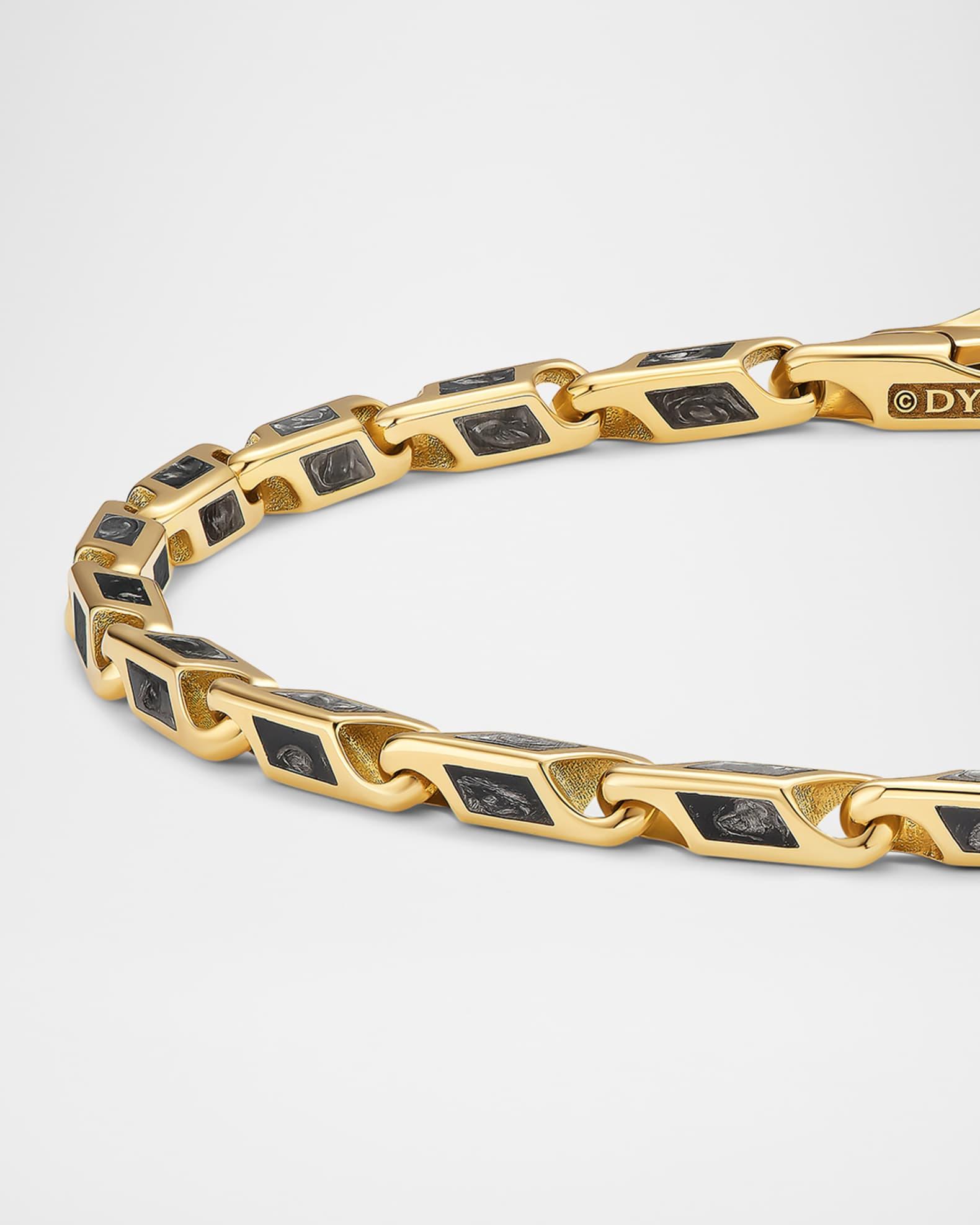 Men's Streamline Two-Row Band Ring with Black Diamonds in Silver Product Image