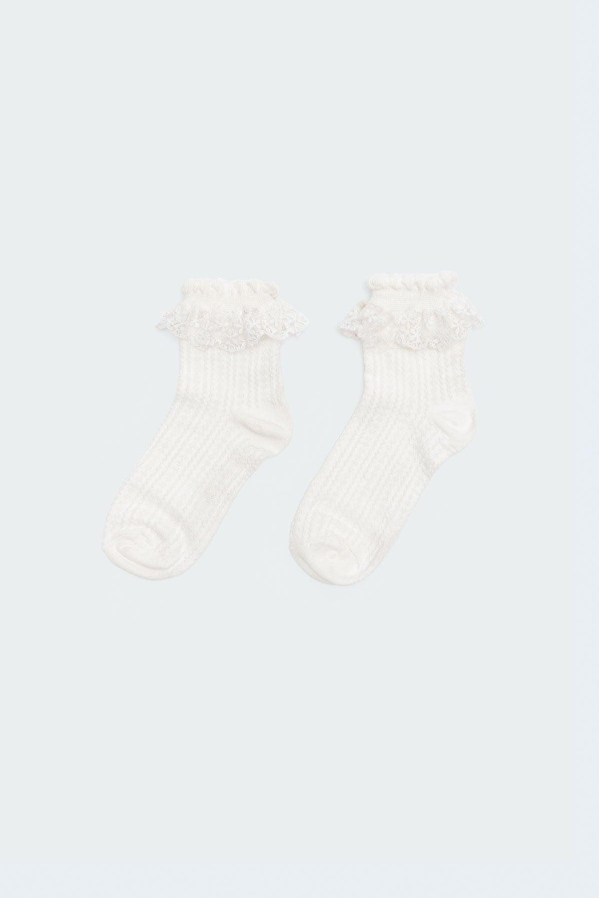 Lace Frill Socks Product Image