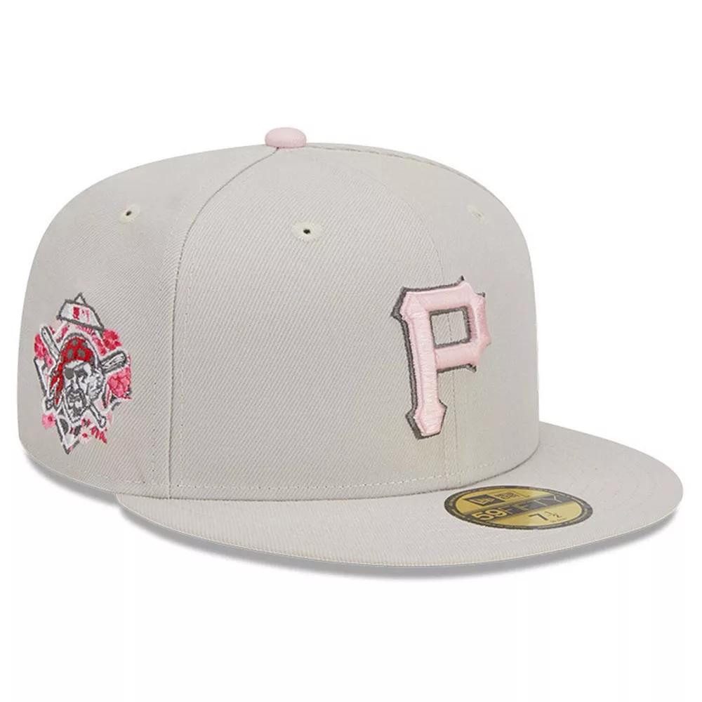 Men's New Era  Khaki Pittsburgh Pirates 2023 Mother's Day On-Field 59FIFTY Fitted Hat, Size: 8, Beig K Product Image