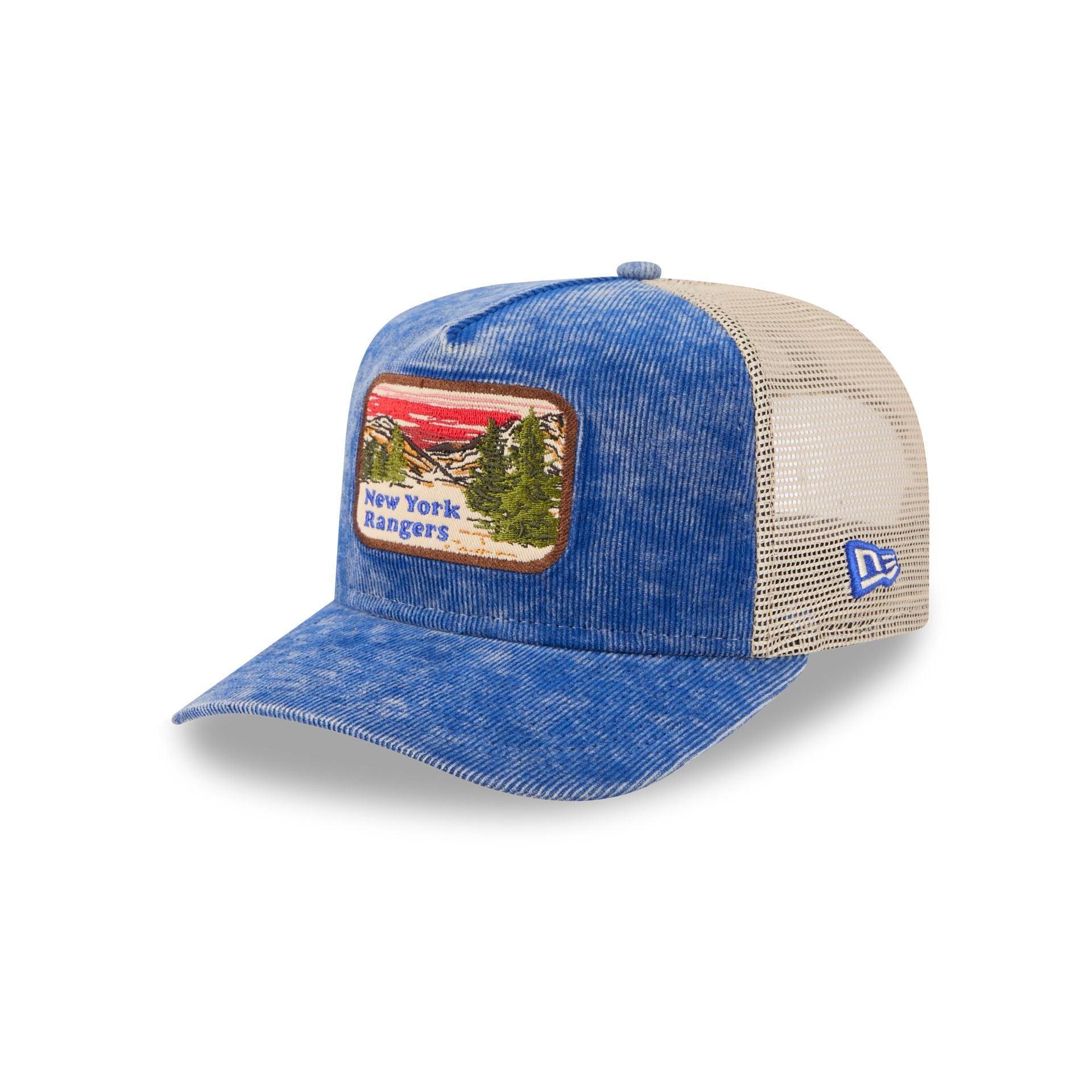 Houston Astros Vintage Landscape 9FIFTY A-Frame Trucker Hat Male Product Image