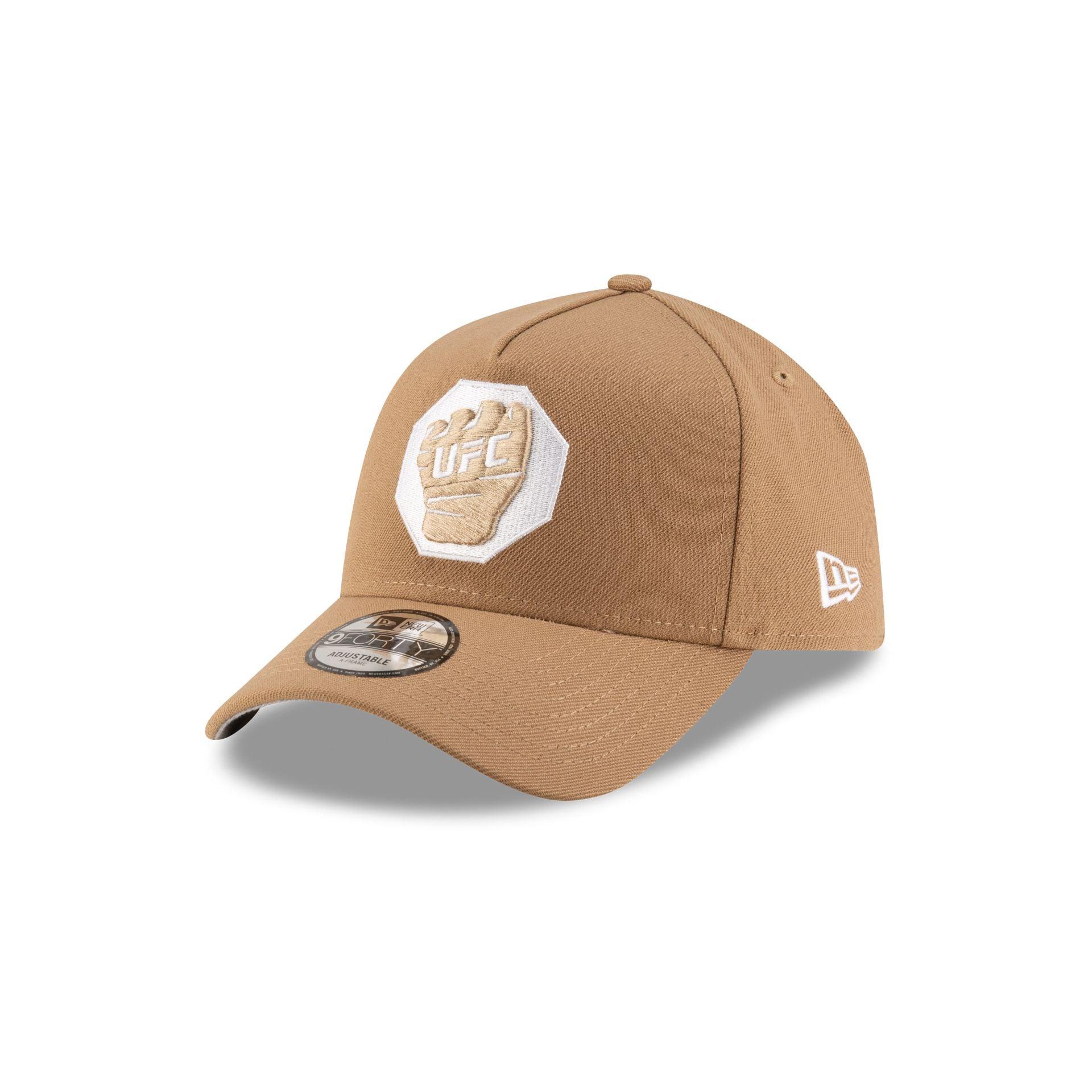 UFC Mexico Khaki Glove 9FORTY A-Frame Snapback Hat Male Product Image