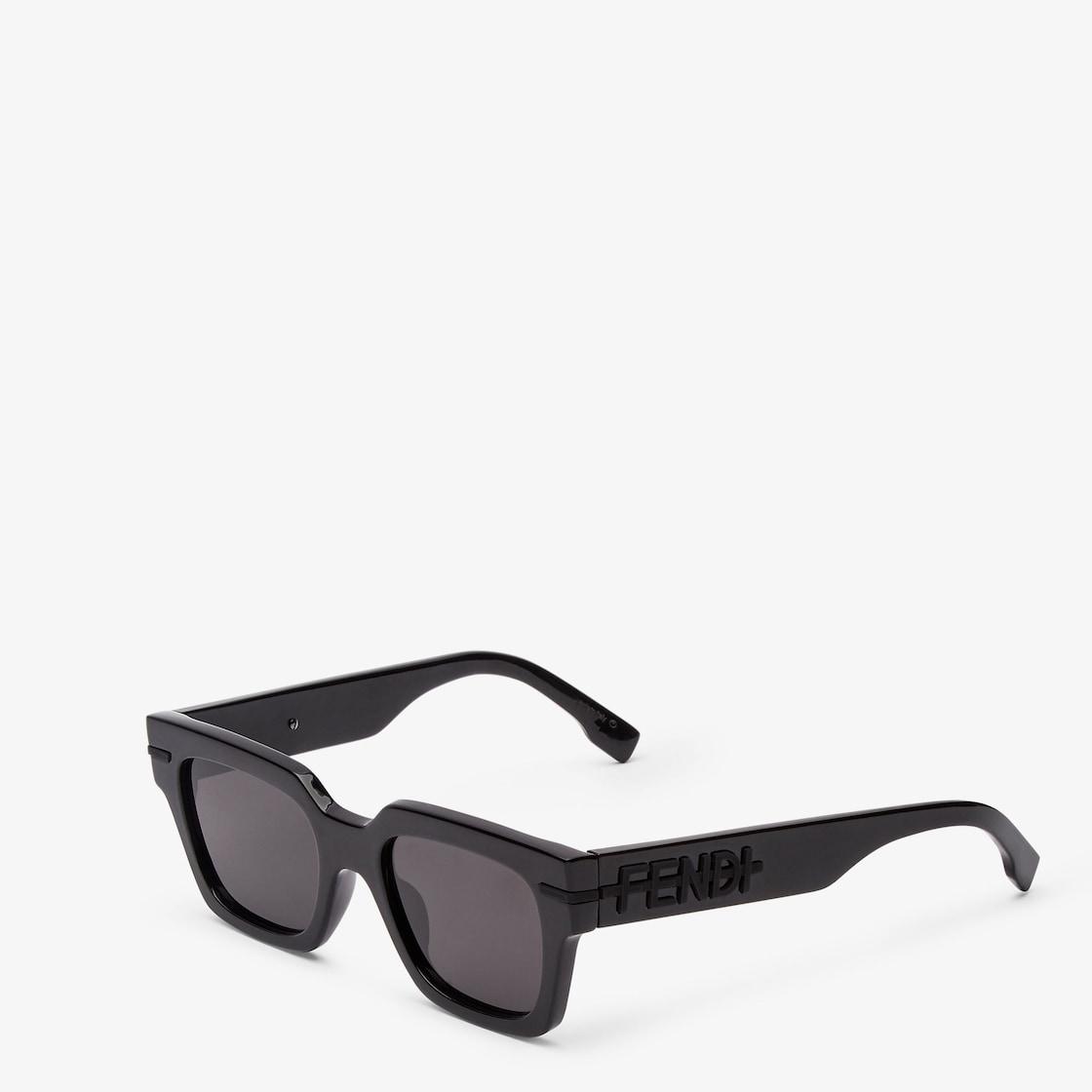 FendigraphyBlack acetate sunglasses Product Image
