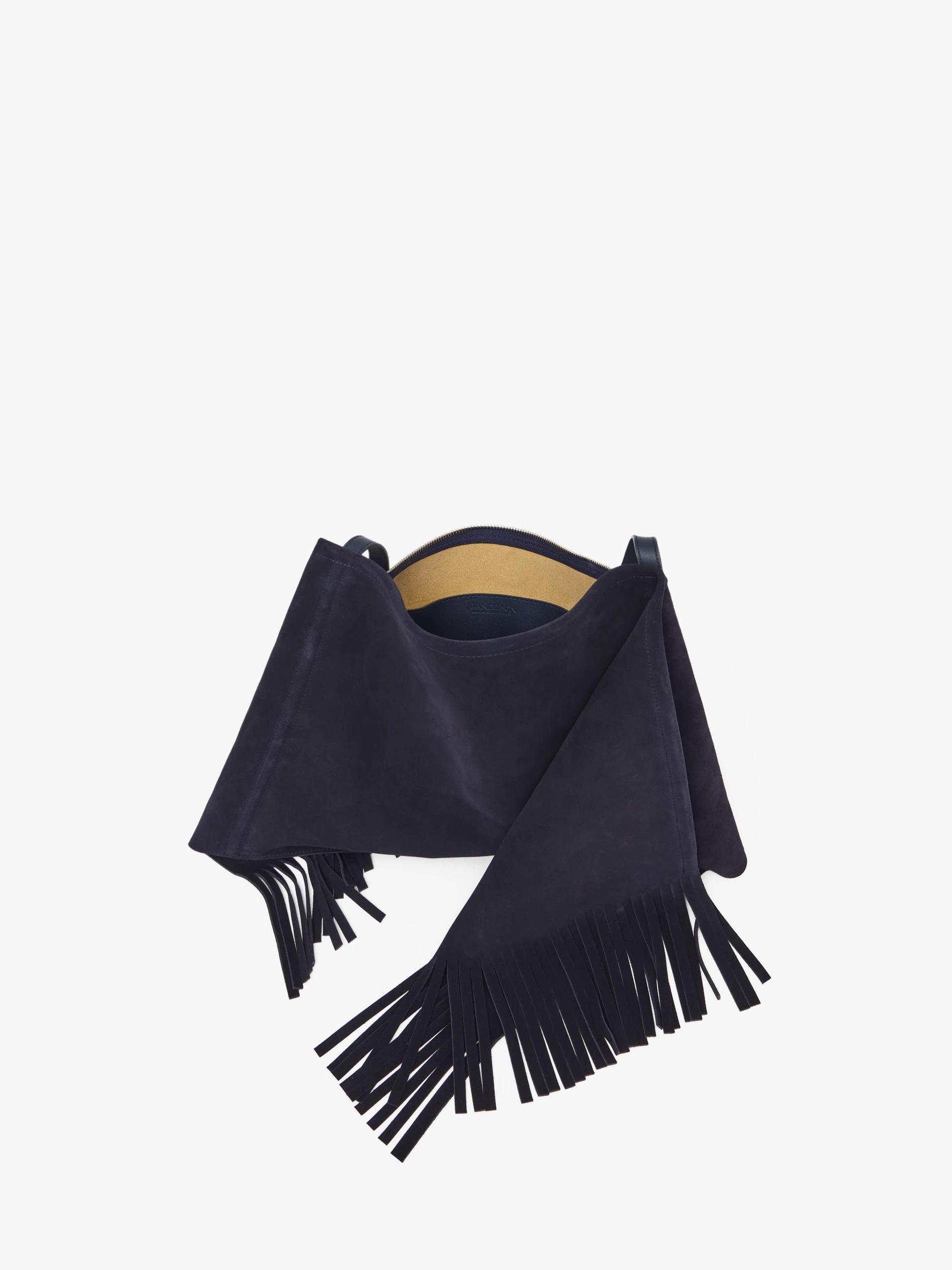 MEDIUM SCARF BAG - SUEDE SHOULDER BAG Product Image