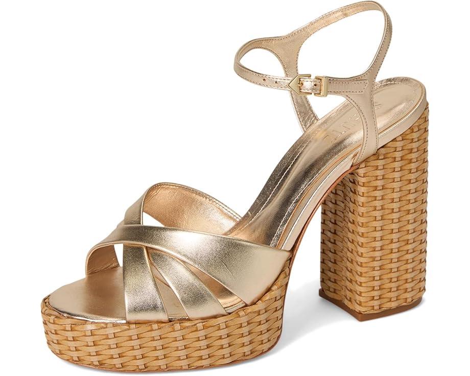 Pessa Woven Platform Sandals Product Image