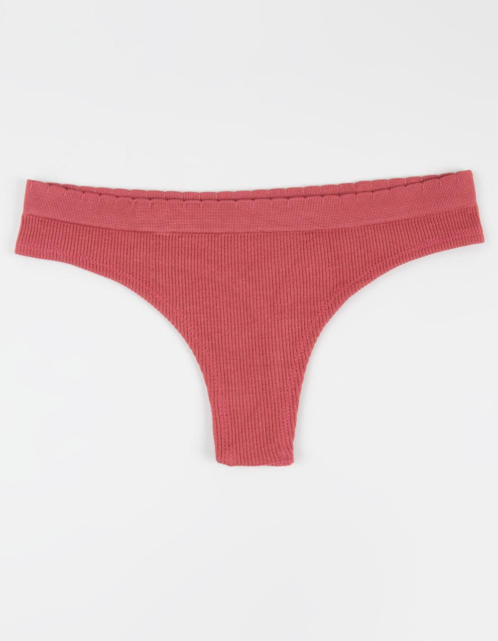 FULL TILT Seamless Thong - BUBBLEGUM Product Image