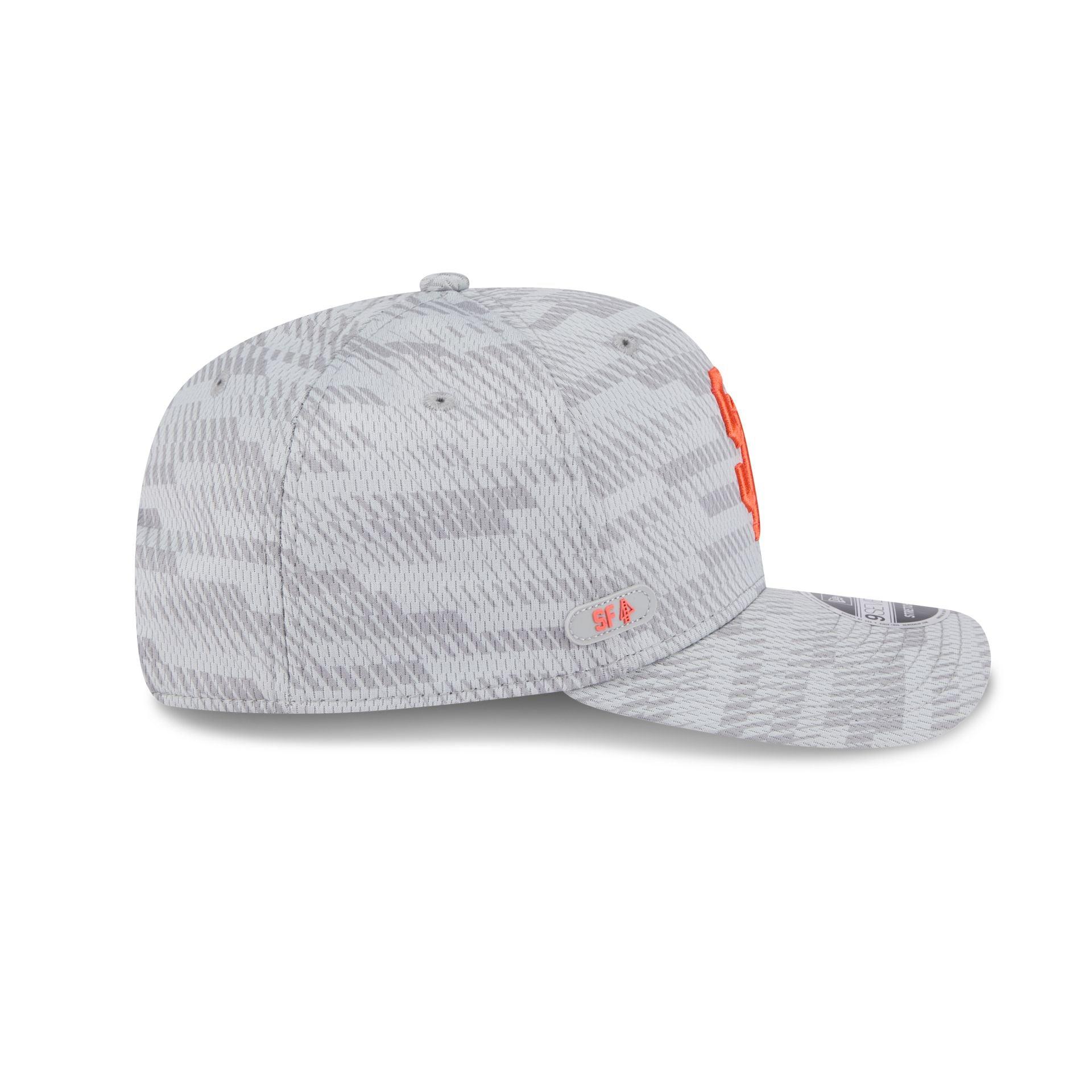 San Francisco Giants 2025 Clubhouse Gray 9SEVENTY Stretch-Snap Hat Male Product Image