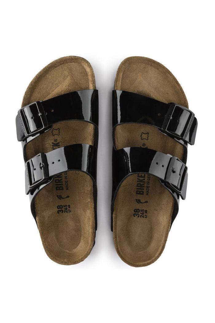 Arizona Narrow Width in Black Patent Product Image