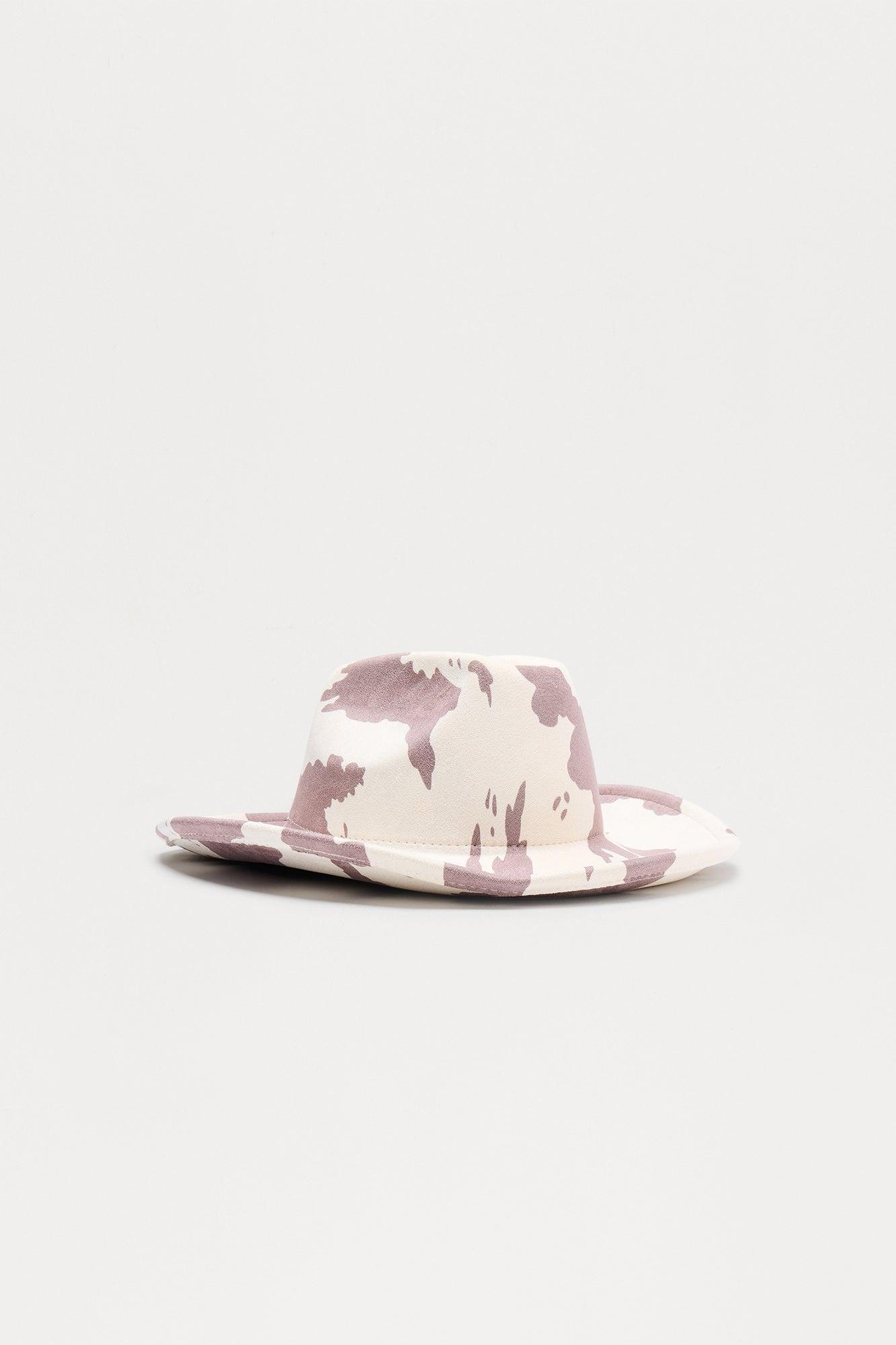 Cutie Spotted Cowboy Hat - Brown/combo Female Product Image
