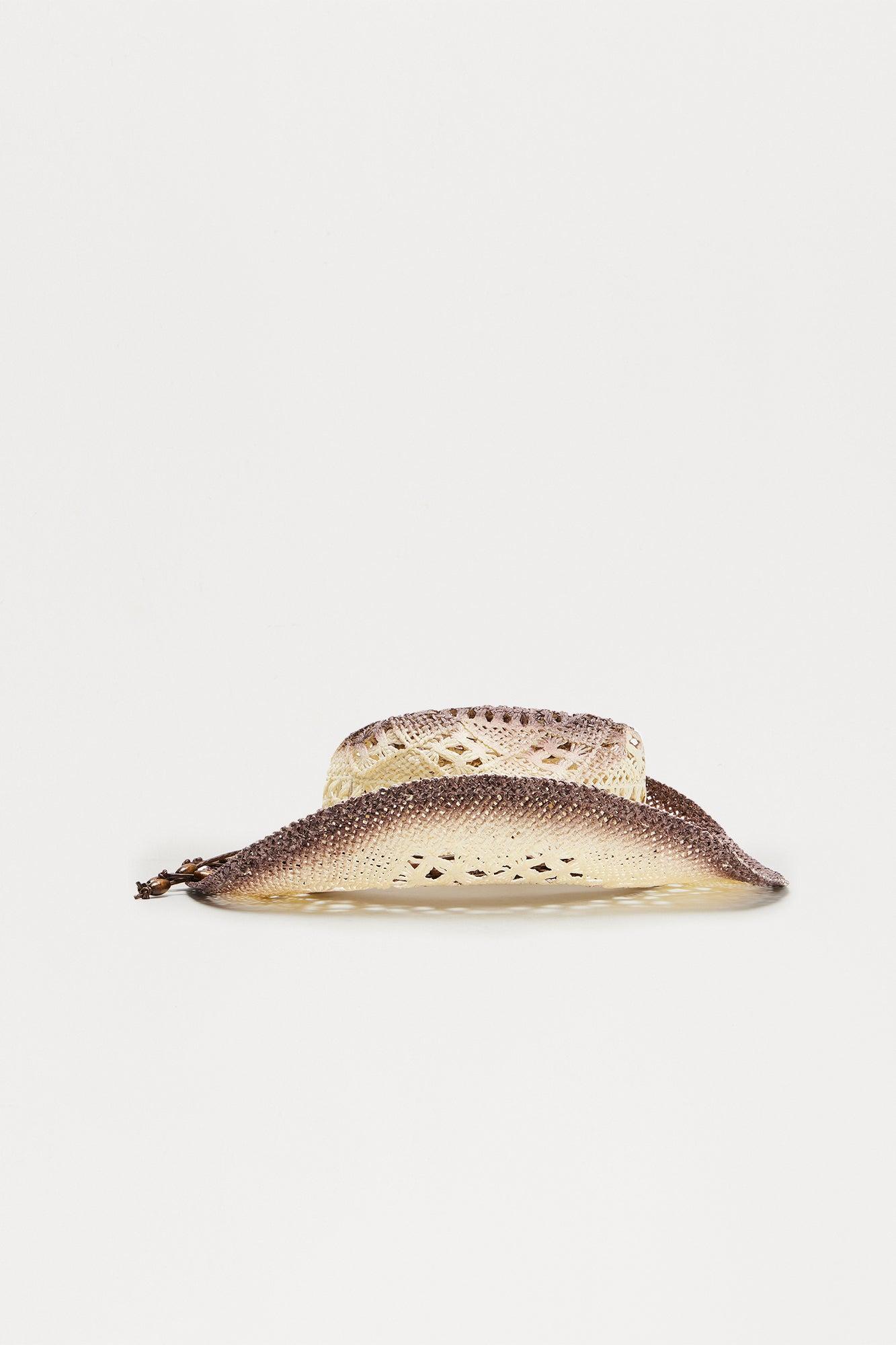 En La Playa Cowboy Hat - Ivory/combo Product Image