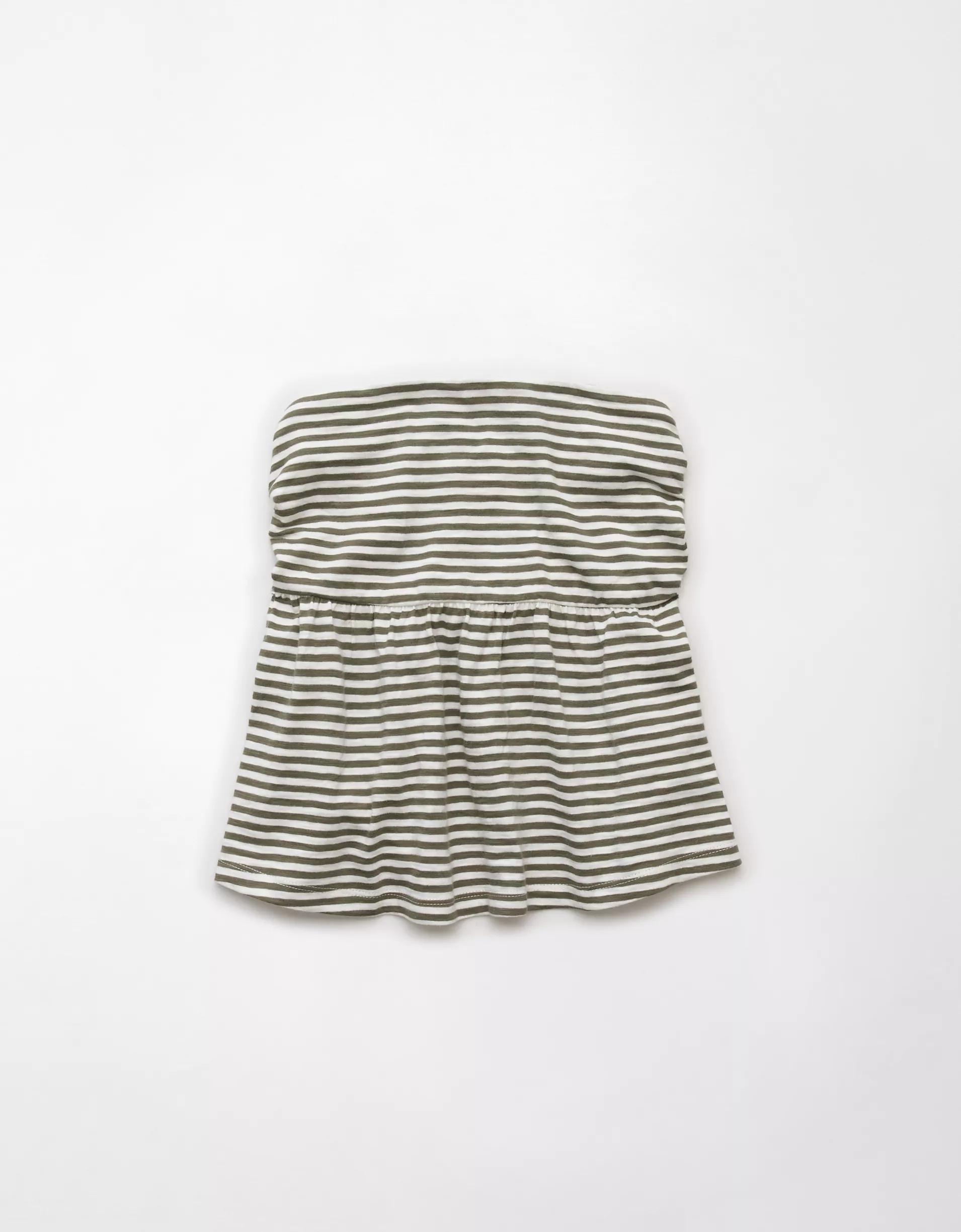 AE Sunchaser Knit Babydoll Tube Top Product Image