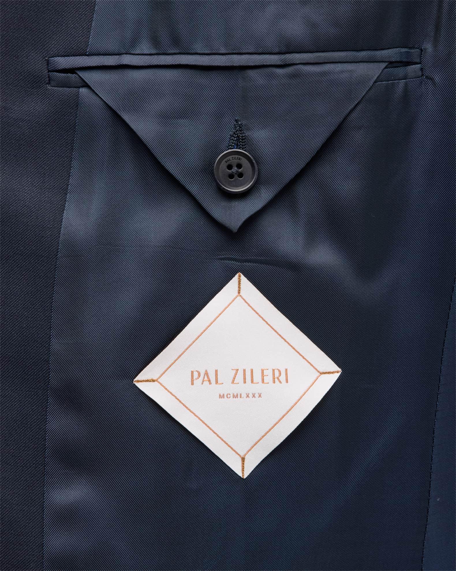 Men's Slim Wool Two-Piece Suit Product Image