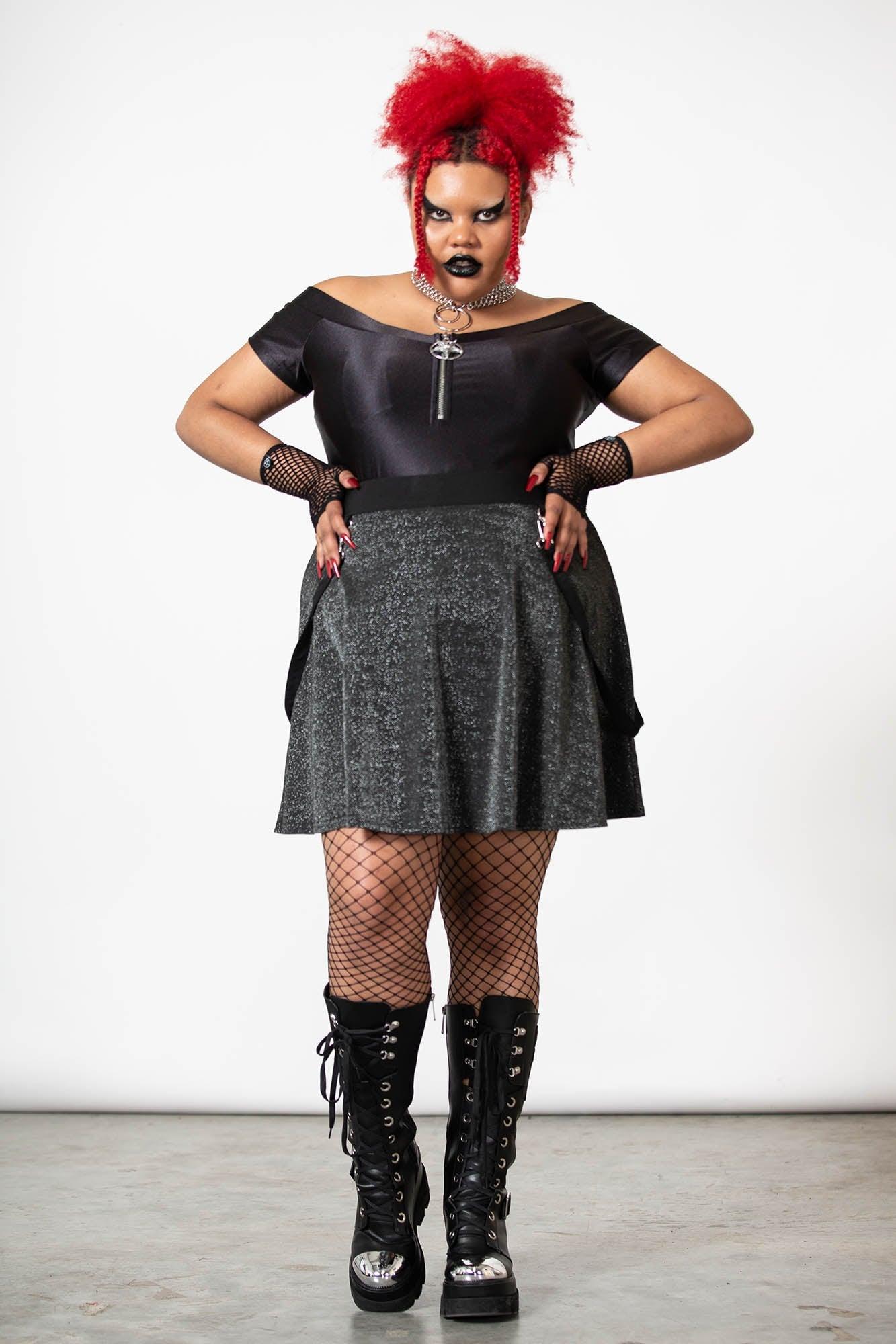 Studio 666 Skater Skirt [PLUS] - Resurrect Female Product Image