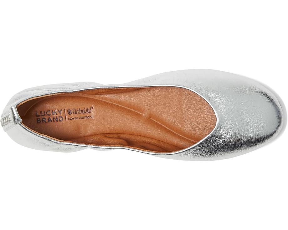 Women's Lucky Brand Emmielou Leather Ballet Flat Product Image